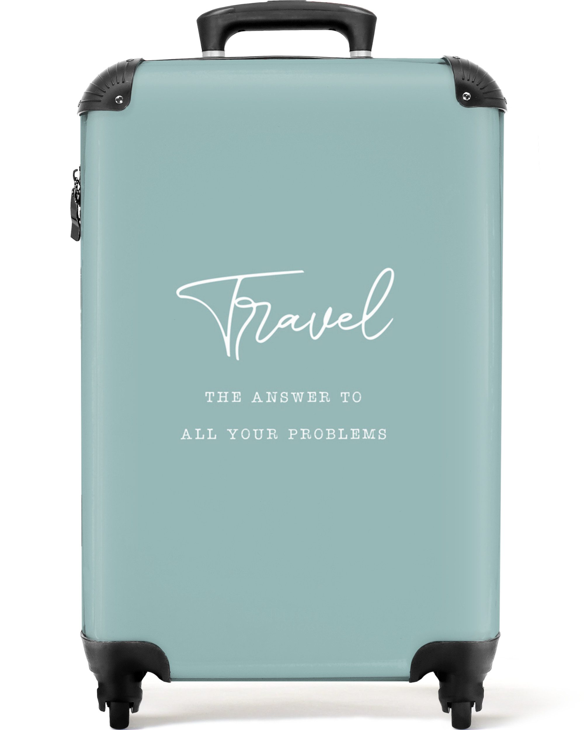 NoBoringSuitcases.com© Hartschalen-Trolley Zitate - Reisen - günstig online kaufen