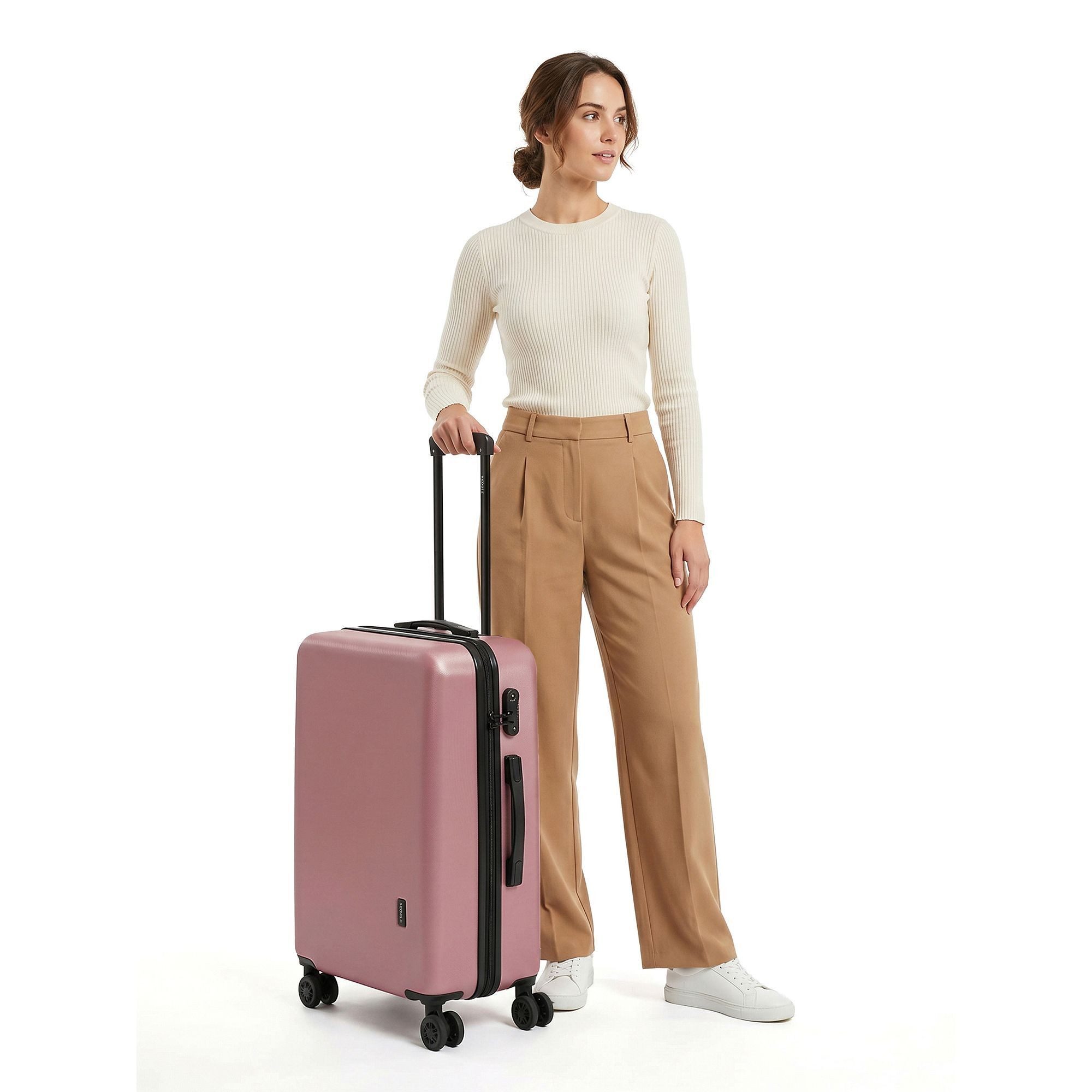 Redolz Hartschalen-Trolley Essentials 09, 4 Rollen, ABS
