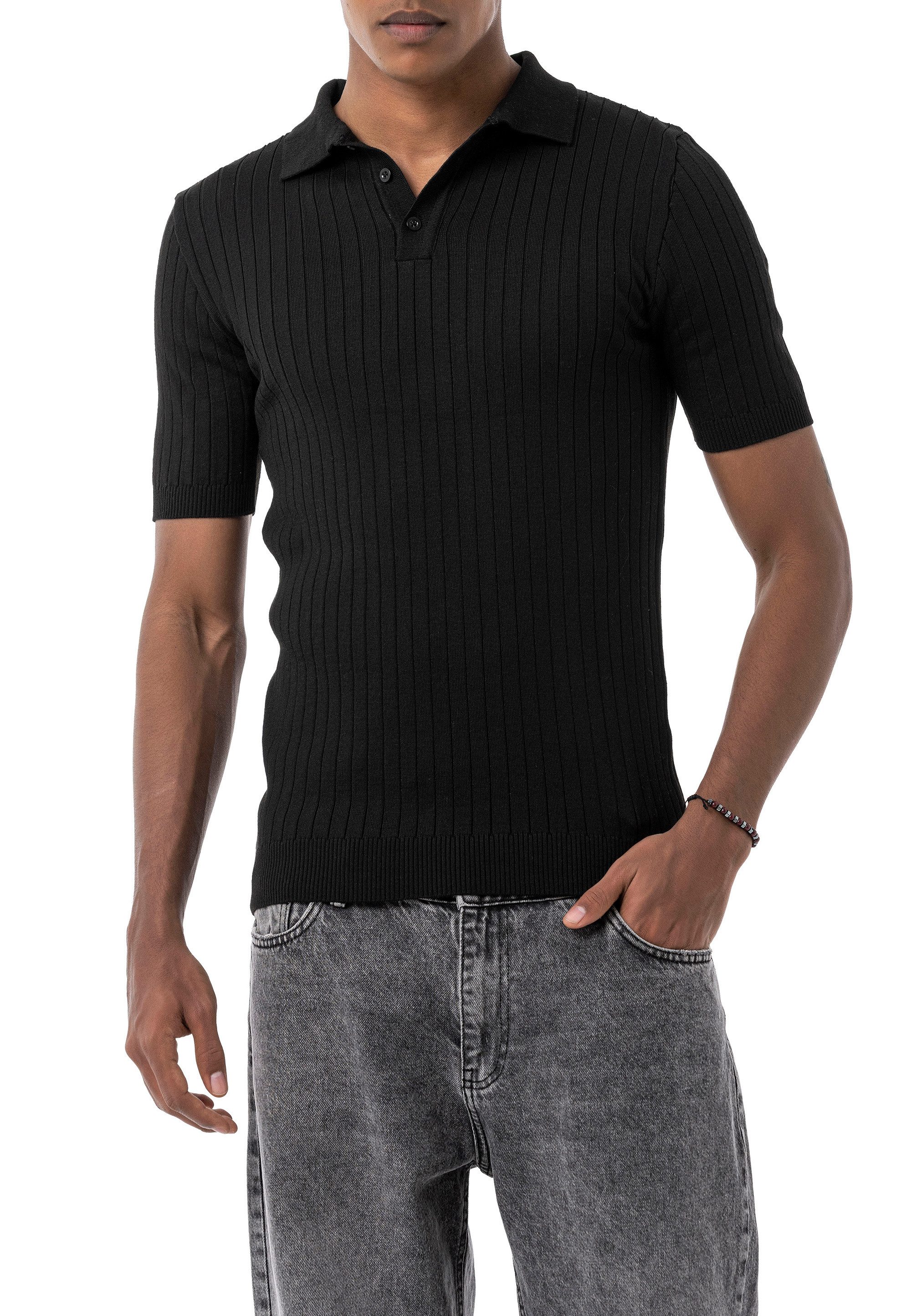 RedBridge Poloshirt by Tarz Cool - Feinstrick, mit Knopfleistem, eleganter günstig online kaufen