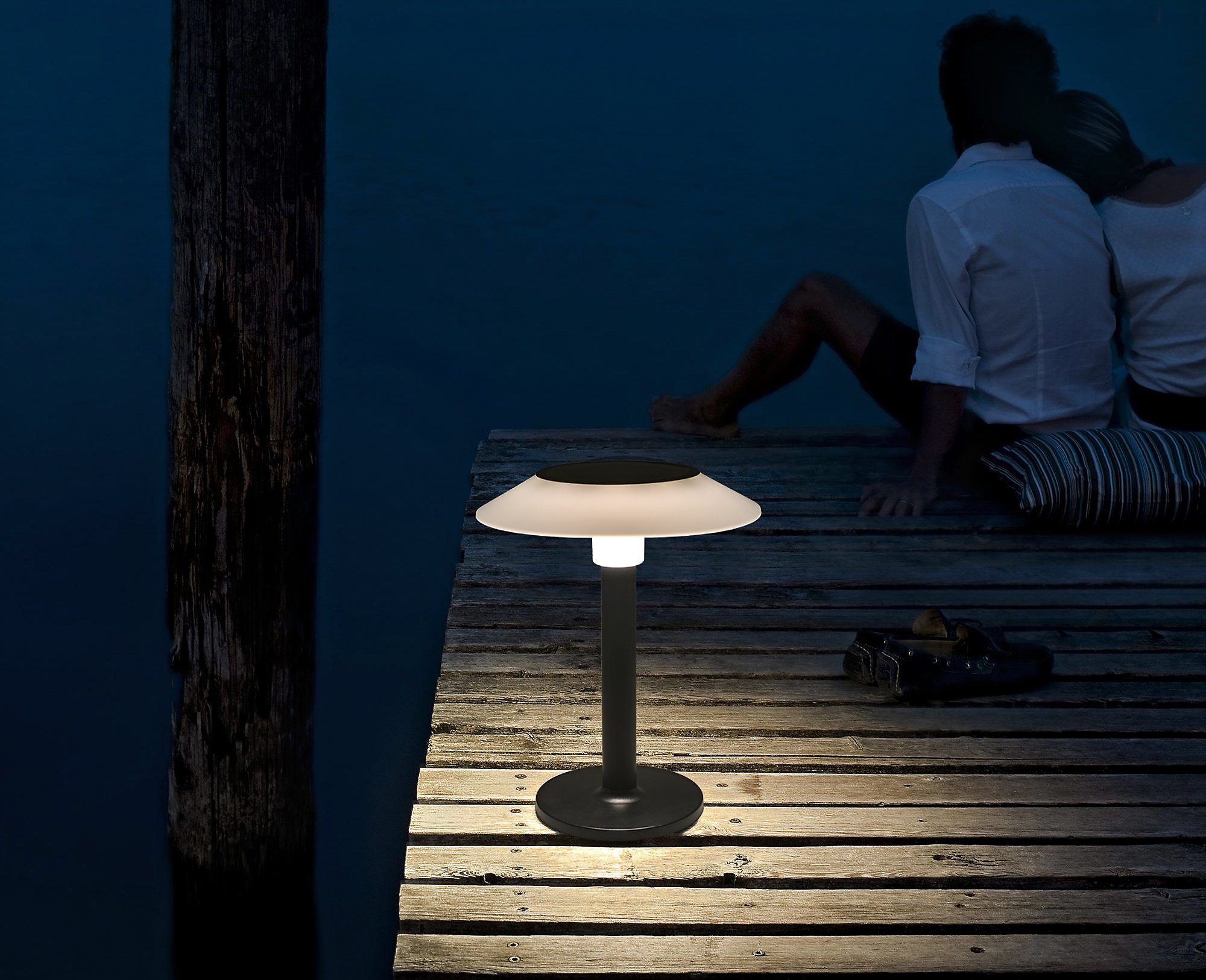 MeLiTec LED Solarleuchte SO47, LED fest günstig online kaufen