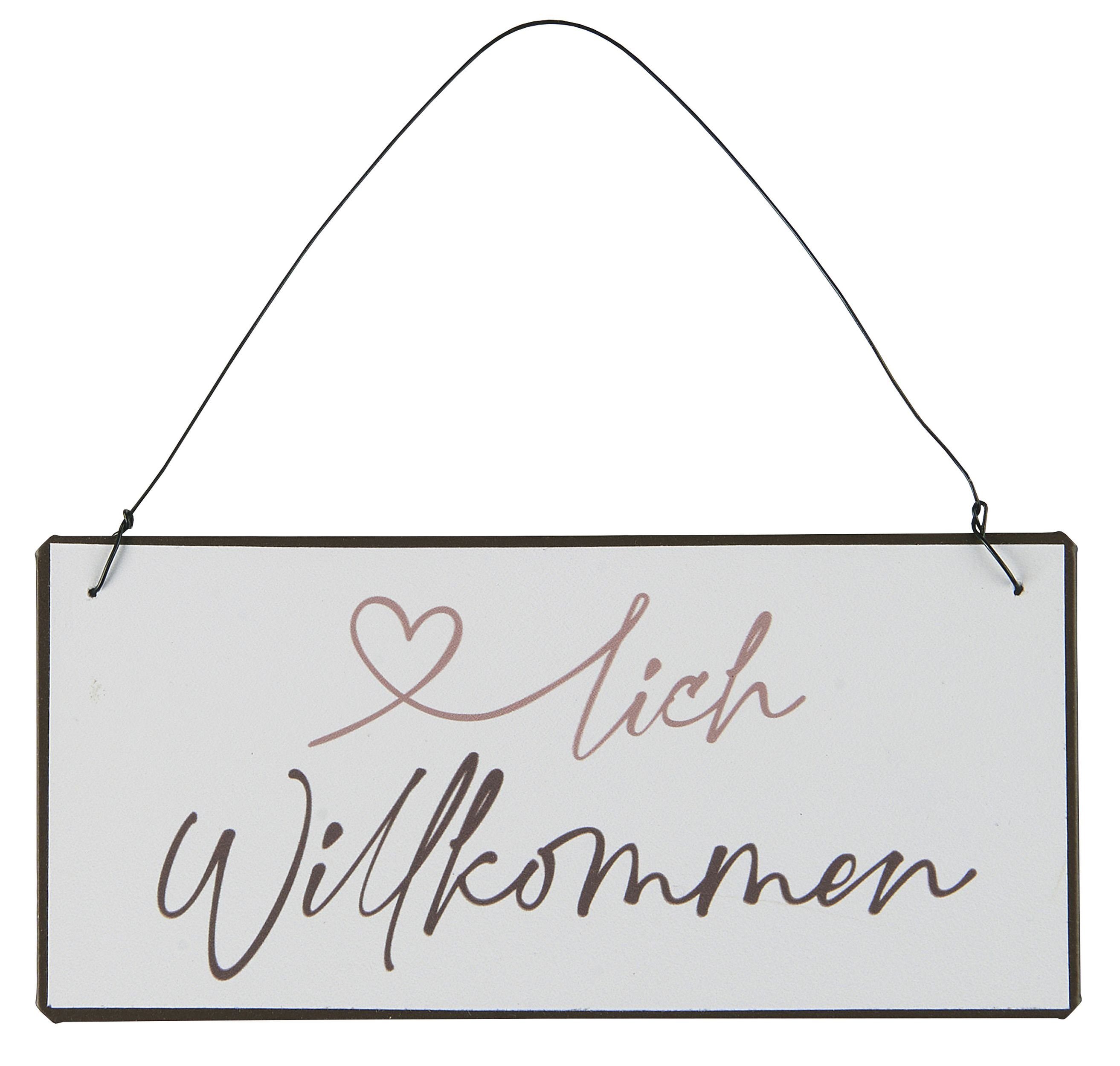 Ib Laursen Metallschild Ib Laursen - Schild Blechschild Metallschild "Herzl günstig online kaufen