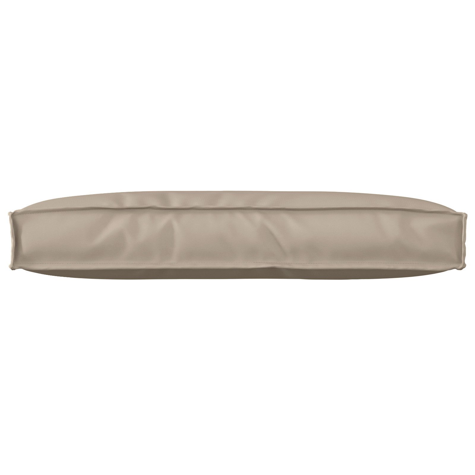 vidaXL Sitzauflage Paletten-Rückenkissen Taupe 80x40x12 cm günstig online kaufen