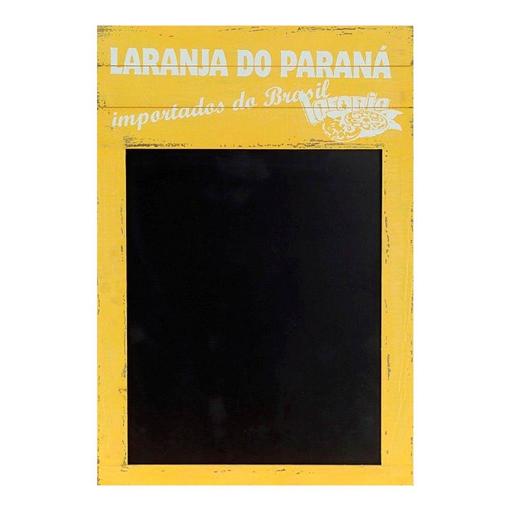 Wellgro Memoboard Nostalgische Holz-Kreide-Tafel