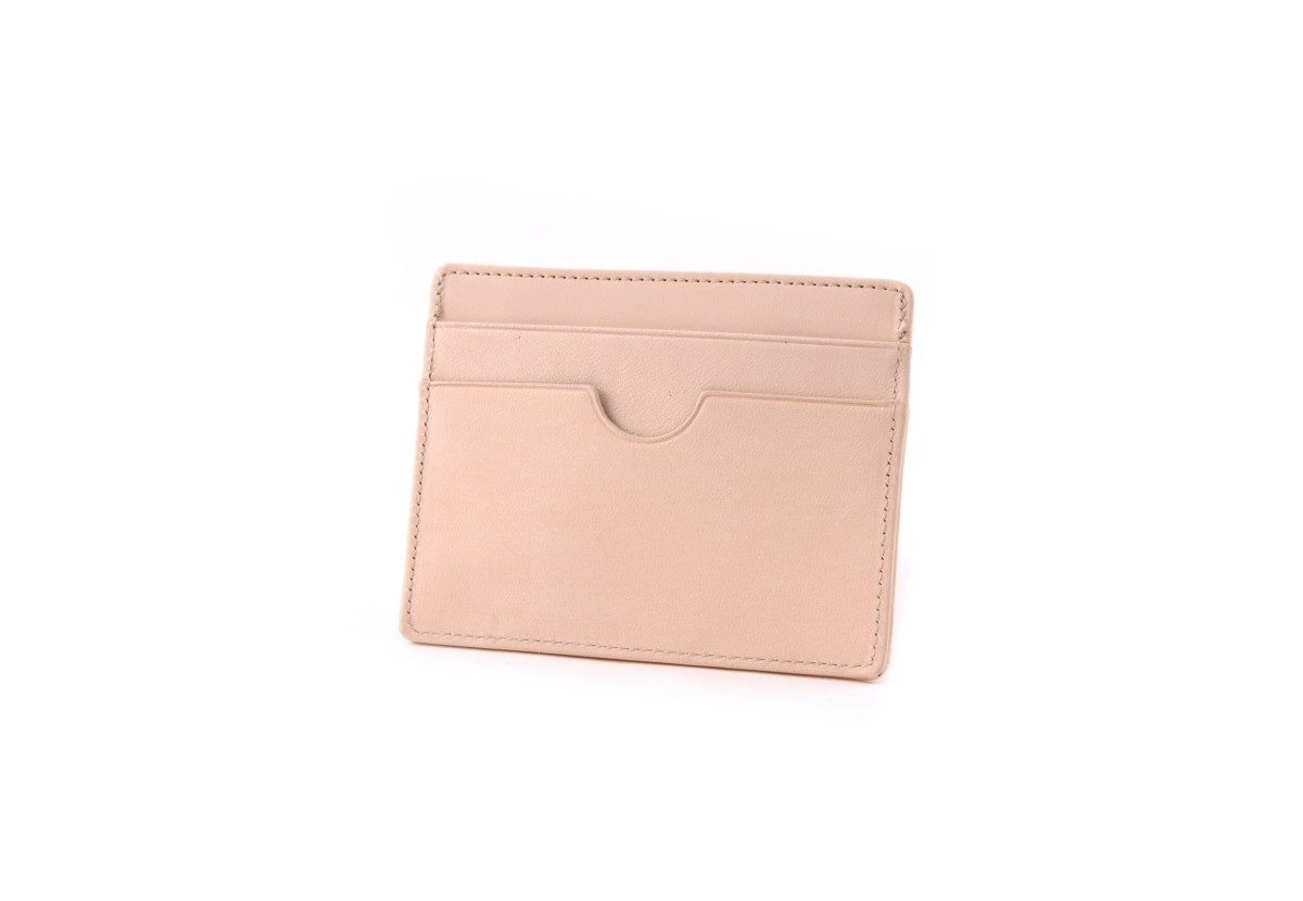 BREE Geldbörse BREE Lund 118 - Kartenetui in nature