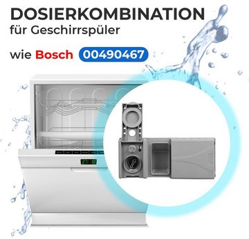 VIOKS Geschirrspüleinsatz Dosierkombination Ersatz für Bosch 00490467, für Geschirrspüler