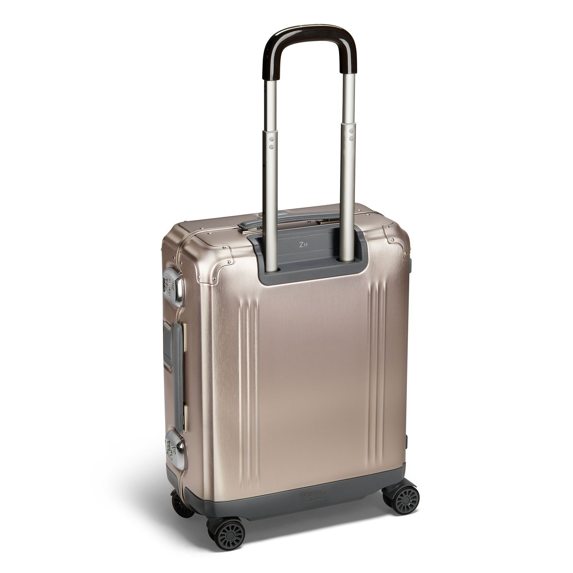 Zero Halliburton Handgepäck-Trolley Aluminium Aluminium, Rollen, 4 Pursuit bronze