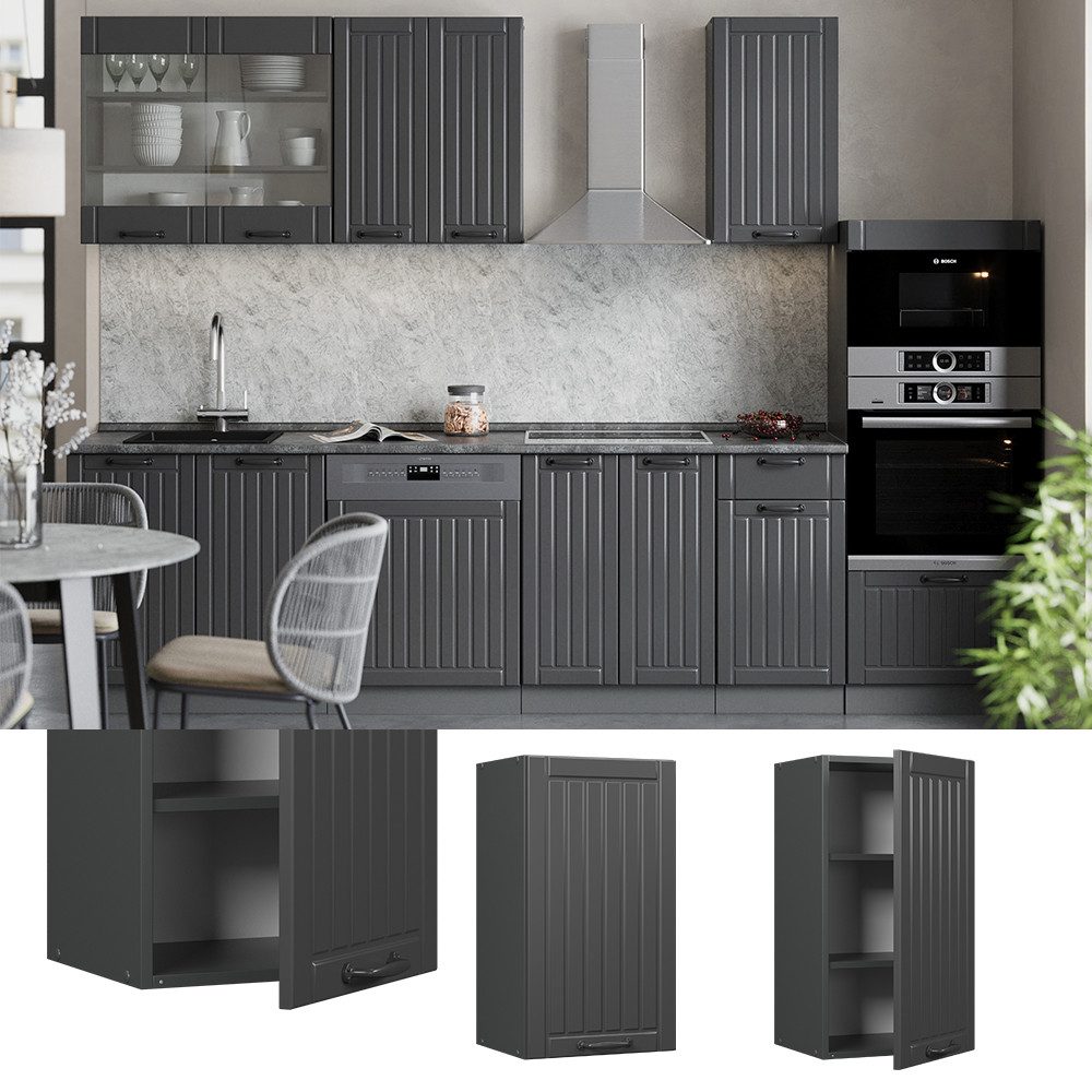 Vicco Hängeschrank Fame-Line, Dunkelgrau/Anthrazit, 40 cm günstig online kaufen