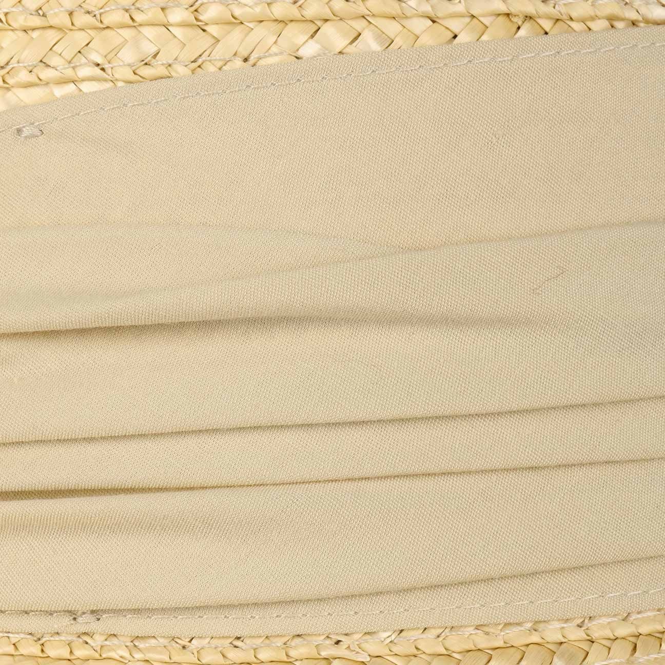 Seeberger Sonnenhut (1-St) Strohglocke mit natur Ripsband