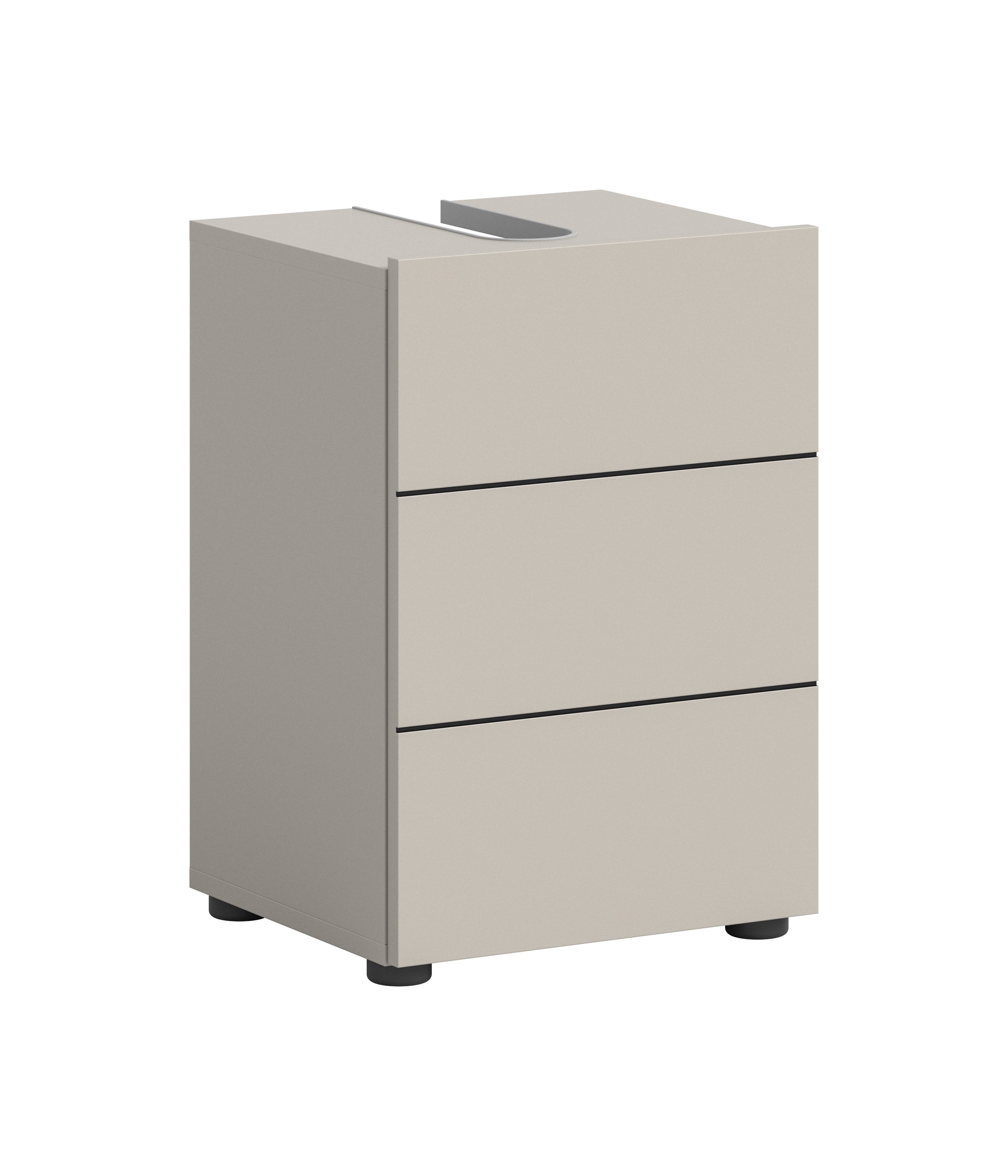 furnling Waschbeckenunterschrank Vera Bad Unterschrank mit pflegeleichter M günstig online kaufen