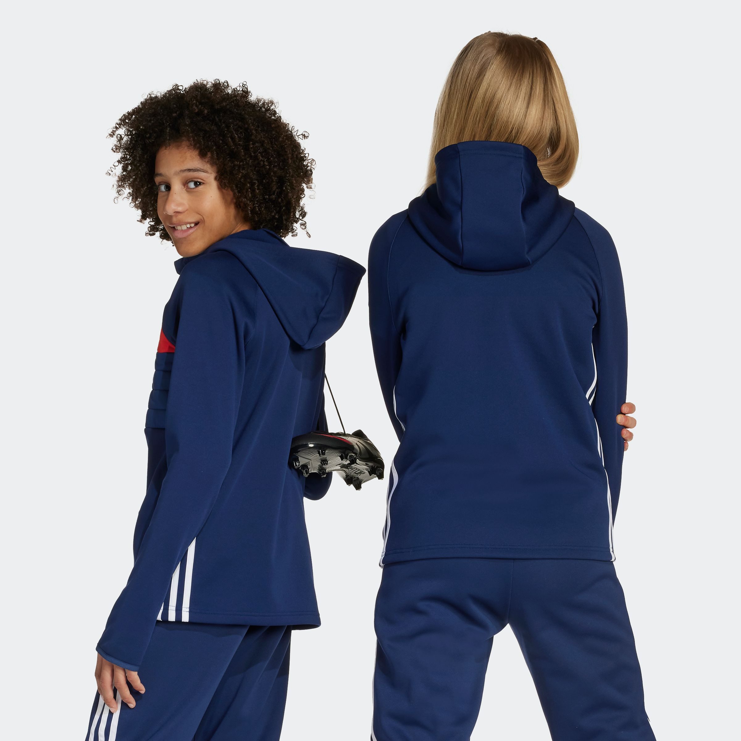 adidas Performance Kapuzensweatshirt TIRO 25 ESSENTIALS WINTERIZED TRAININGSOBERTEIL FÜR KINDER