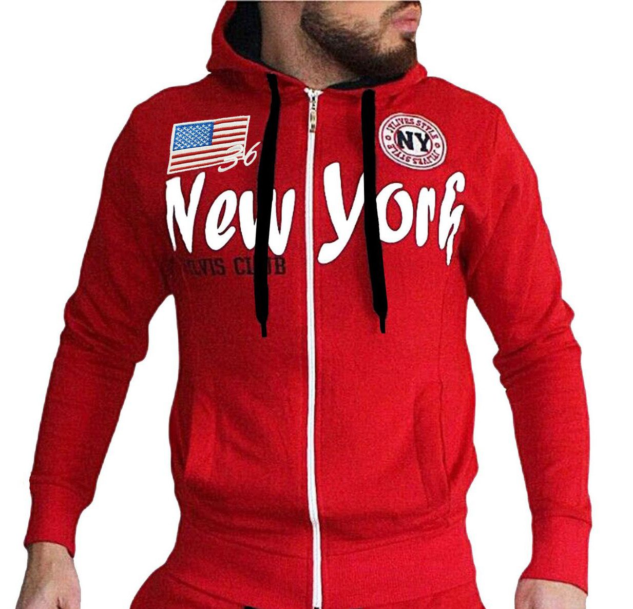 RMK Collegejacke Herren Sweatjacke Sportjacke Joggingjacke günstig online kaufen
