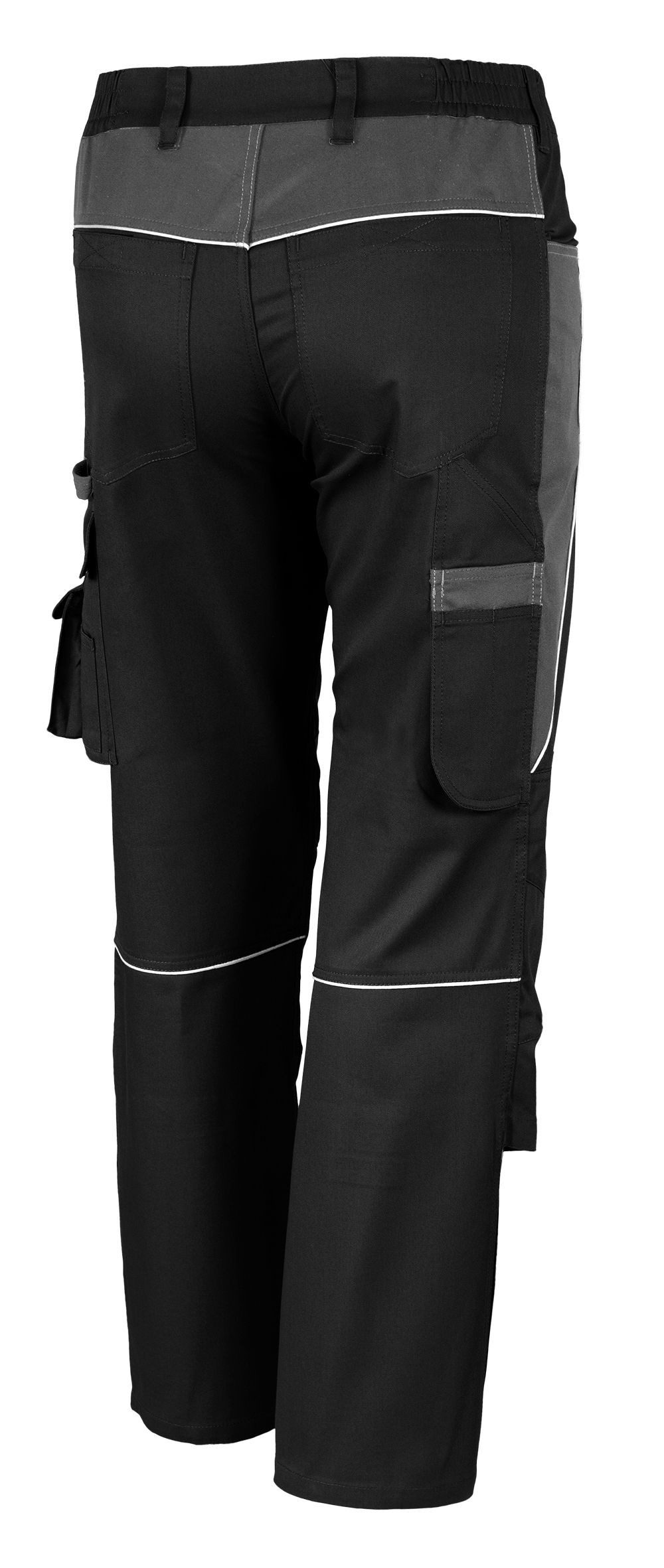 Qualitex Workwear Arbeitsbundhose strapazierfähige PROfessionals Arbeitshose aus faserverstätktem Gewebe (1-tlg) MG 245 g Schutzhose - 11 Taschen - pflegeleichte Bundhose - Waschbar