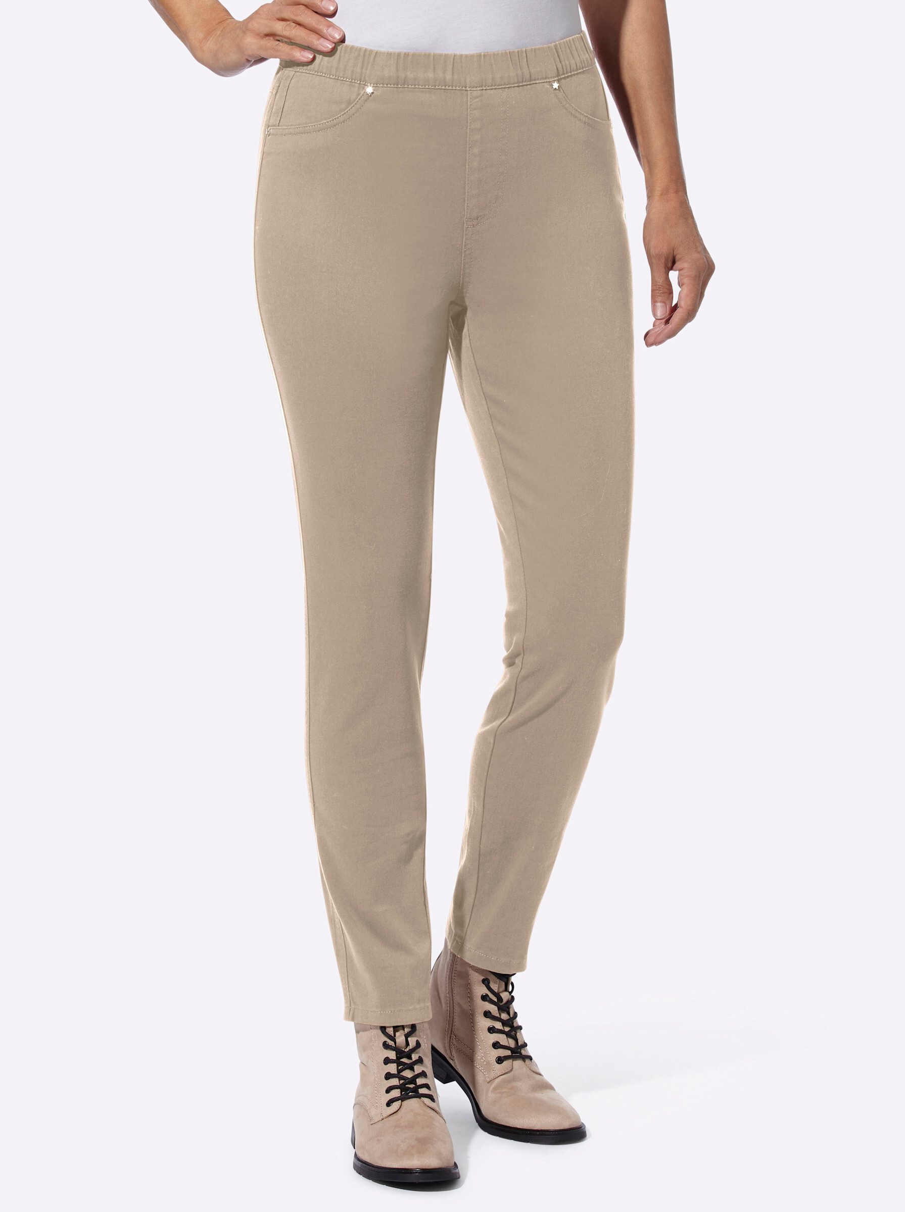 Bequeme Jeans Schlupfhose komfortabel