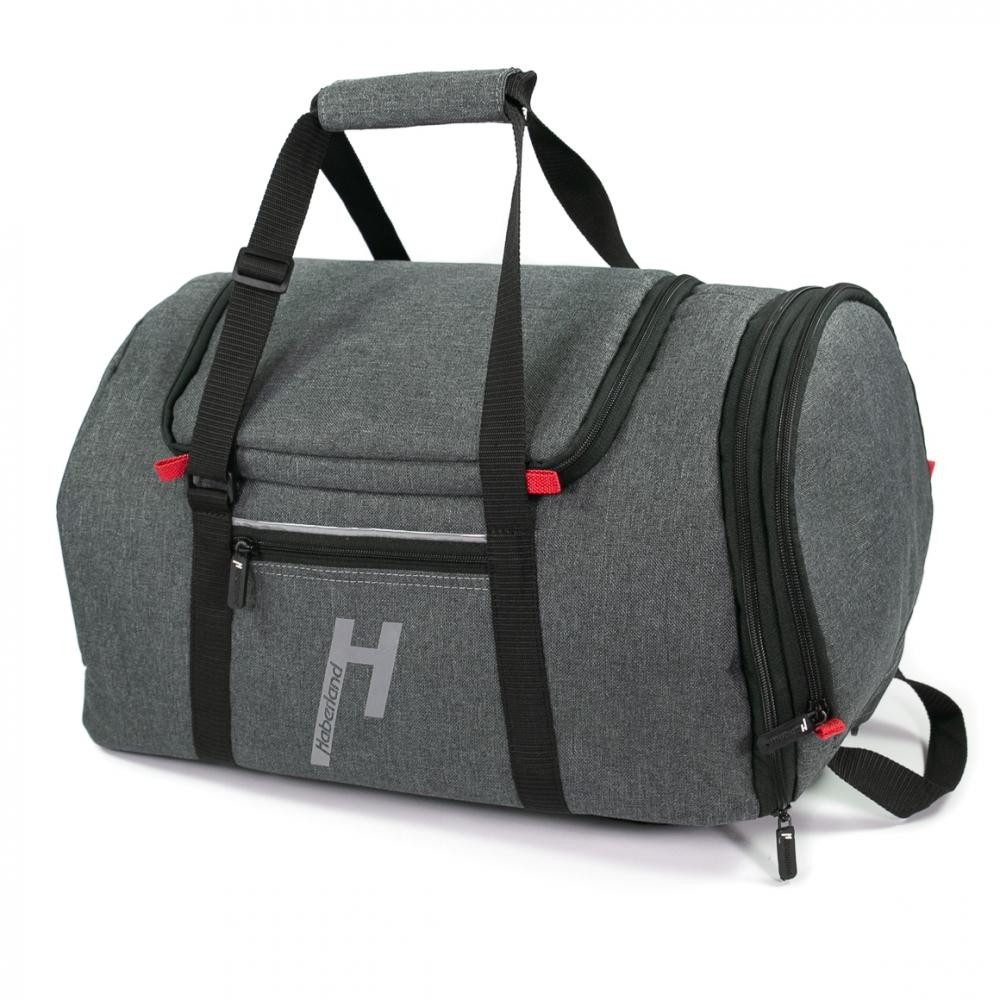 Haberland Fahrradtasche Haberland Sport-/Einzeltasche TranSPORTer anthrazit - flexible Transpo