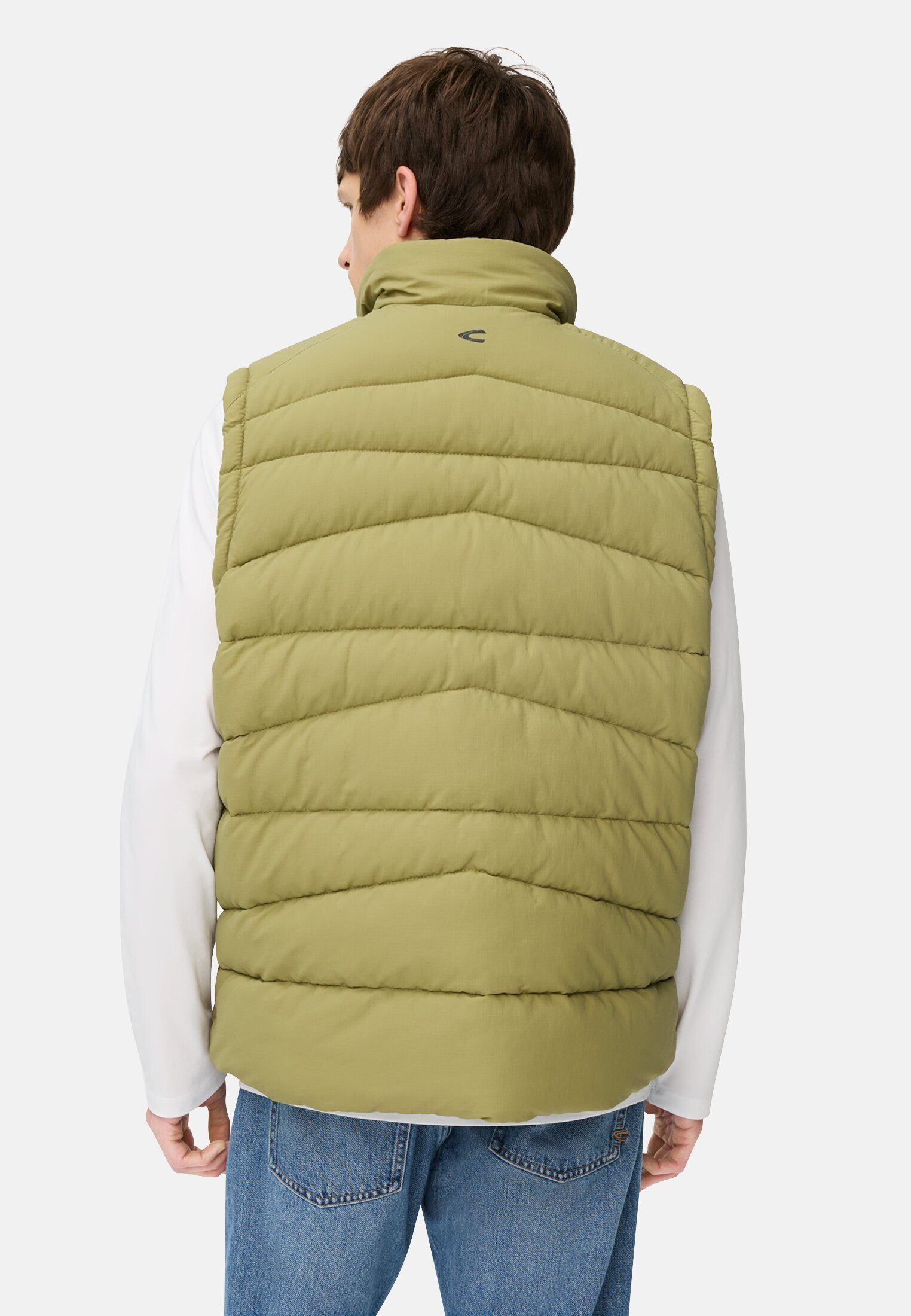 camel active Steppweste mit Stehkragen ärmellos Stehkragen mit Stehkragen günstig online kaufen