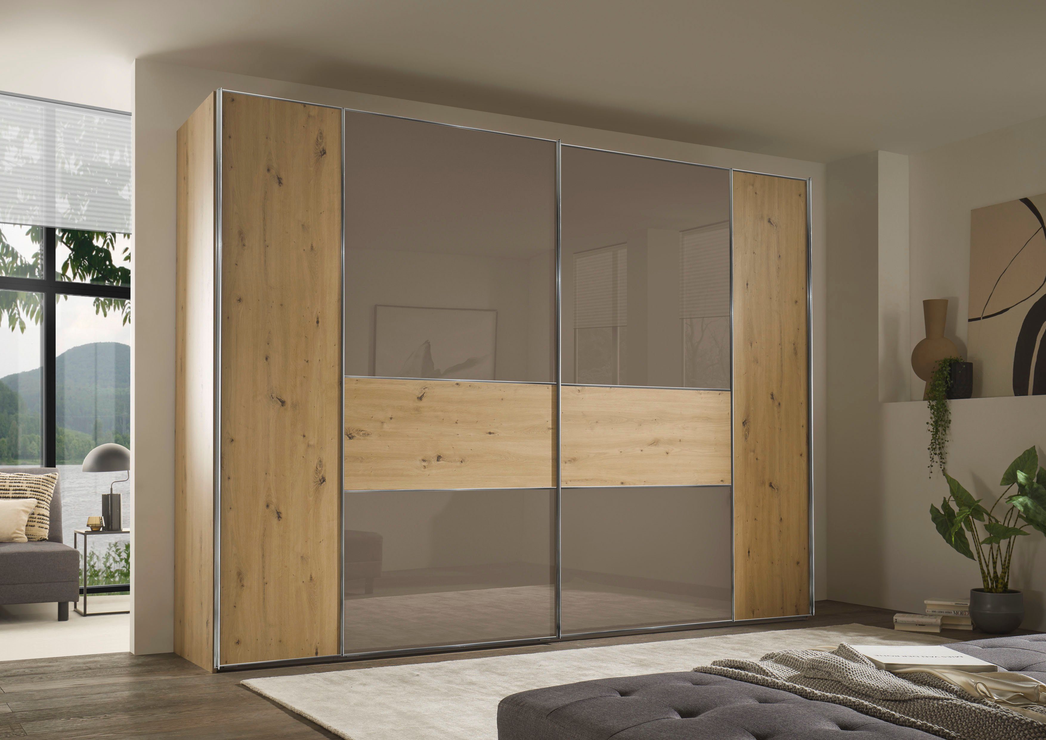 STAUD Schwebetürenschrank Sonett 321C, Made in Germany mit vier verschiedenen Ausstattungsvarianten