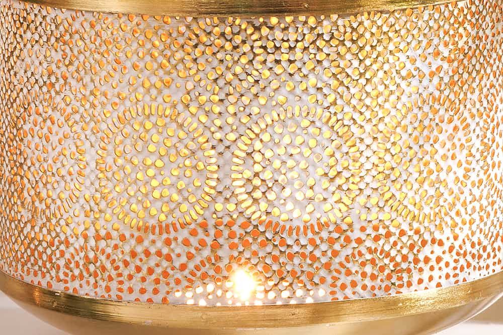 Sitheim-Europe Windlicht ORIENT Deko Windlicht mit Patina handmade Laterne (1 St)