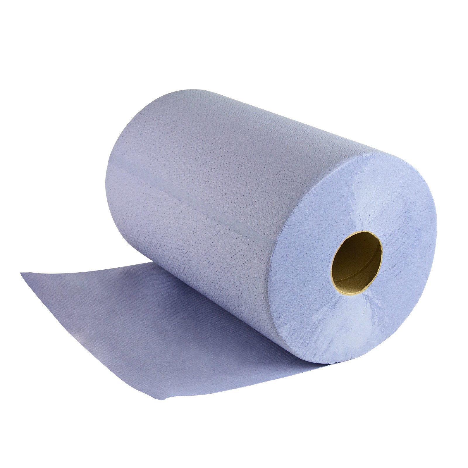 Papierhandtuch Putztuchrolle blau 3 lagig