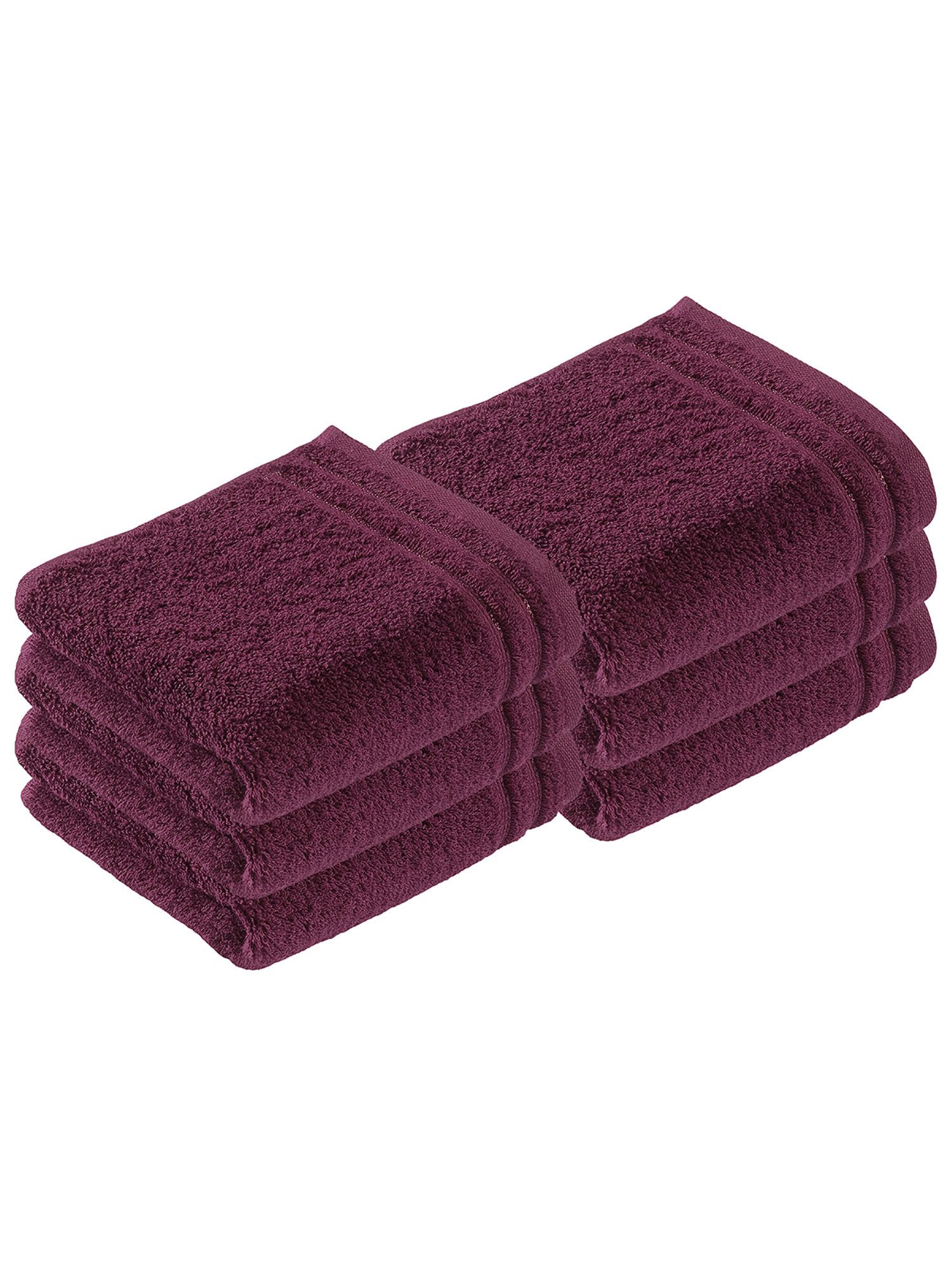 Vossen Gästehandtücher 6er Pack Gästetuch 30 x 50 cm Calypso feeling, Frottier (Spar-Set, 6-St)
