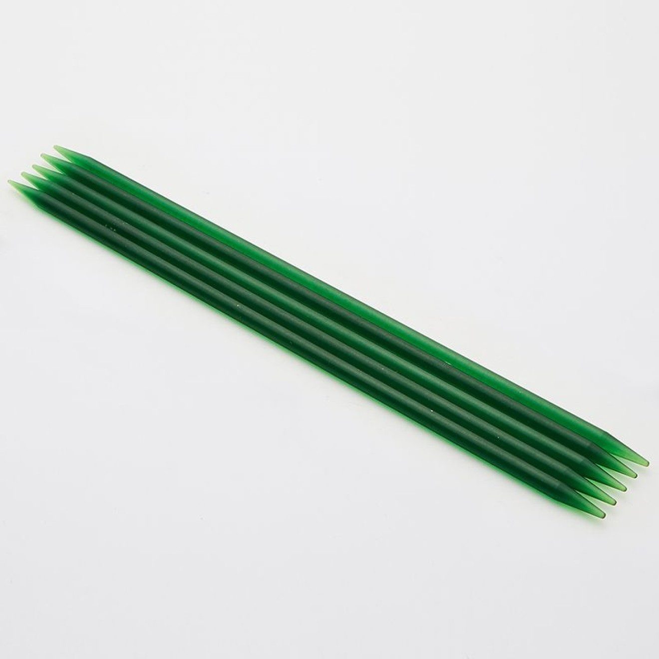 KnitPro Rundstricknadeln Nadelspiel TRENDZ 4,50 mm 15 cm grün 5 Stück