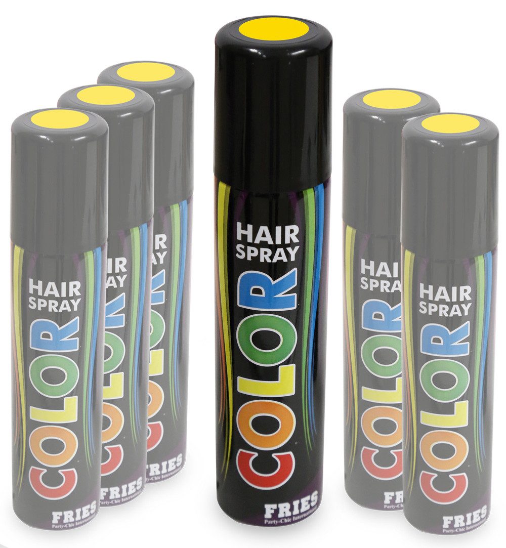 Fries Haarfarbe Haarspray Color Hair Spray Farbspray Haare Haar Sprühdose Farben 100ml, 1-tlg.