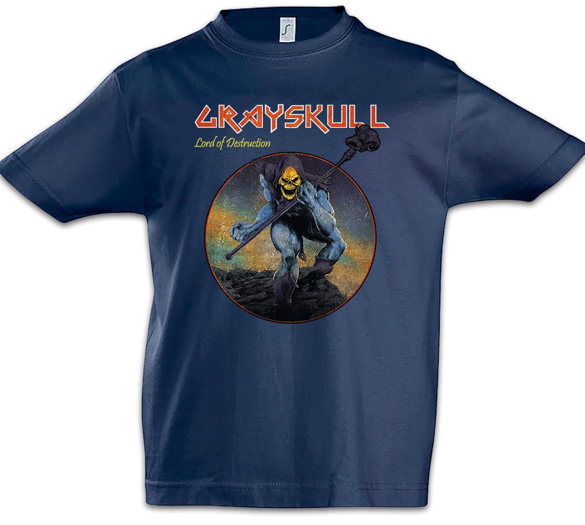 Print-Shirt Lord Of Destruction Kinder T-Shirt 80s Masters Eighties Hordak