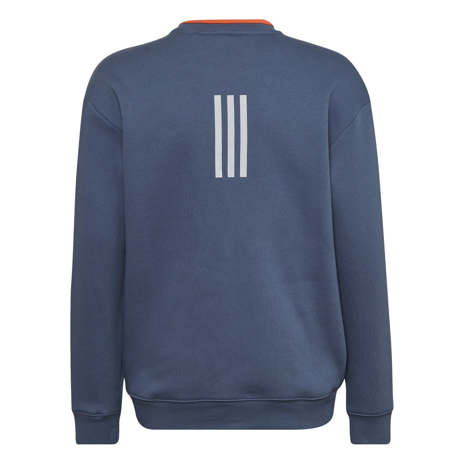 adidas Performance Sweatshirt Pullover Crew Fleece All SZN stahlblau Jungen