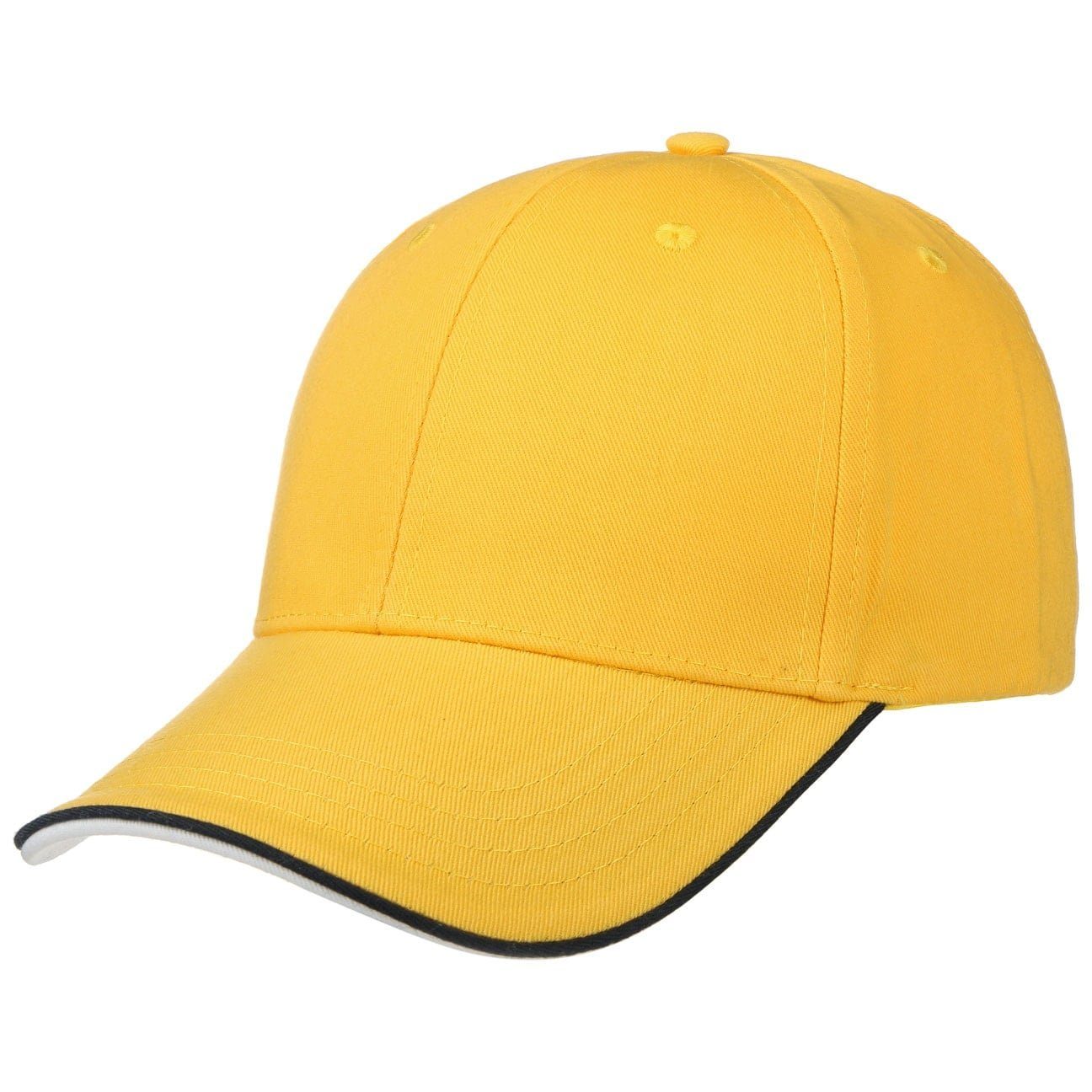Atlantis Baseball Cap (1-St) Basecap mit Schirm gelb
