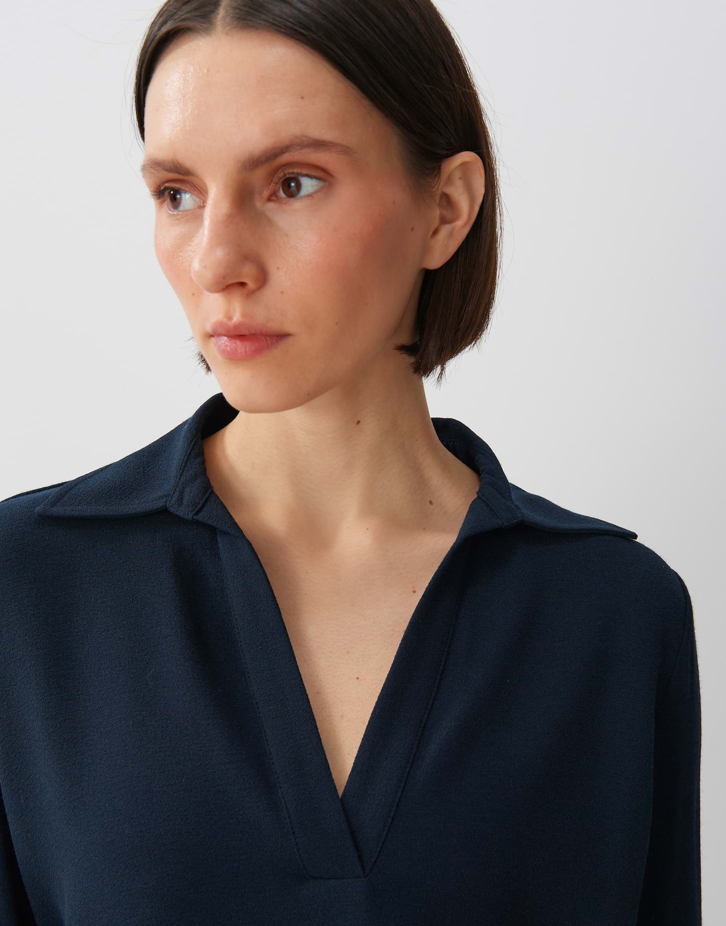 someday Langarm-Poloshirt Kuki texture