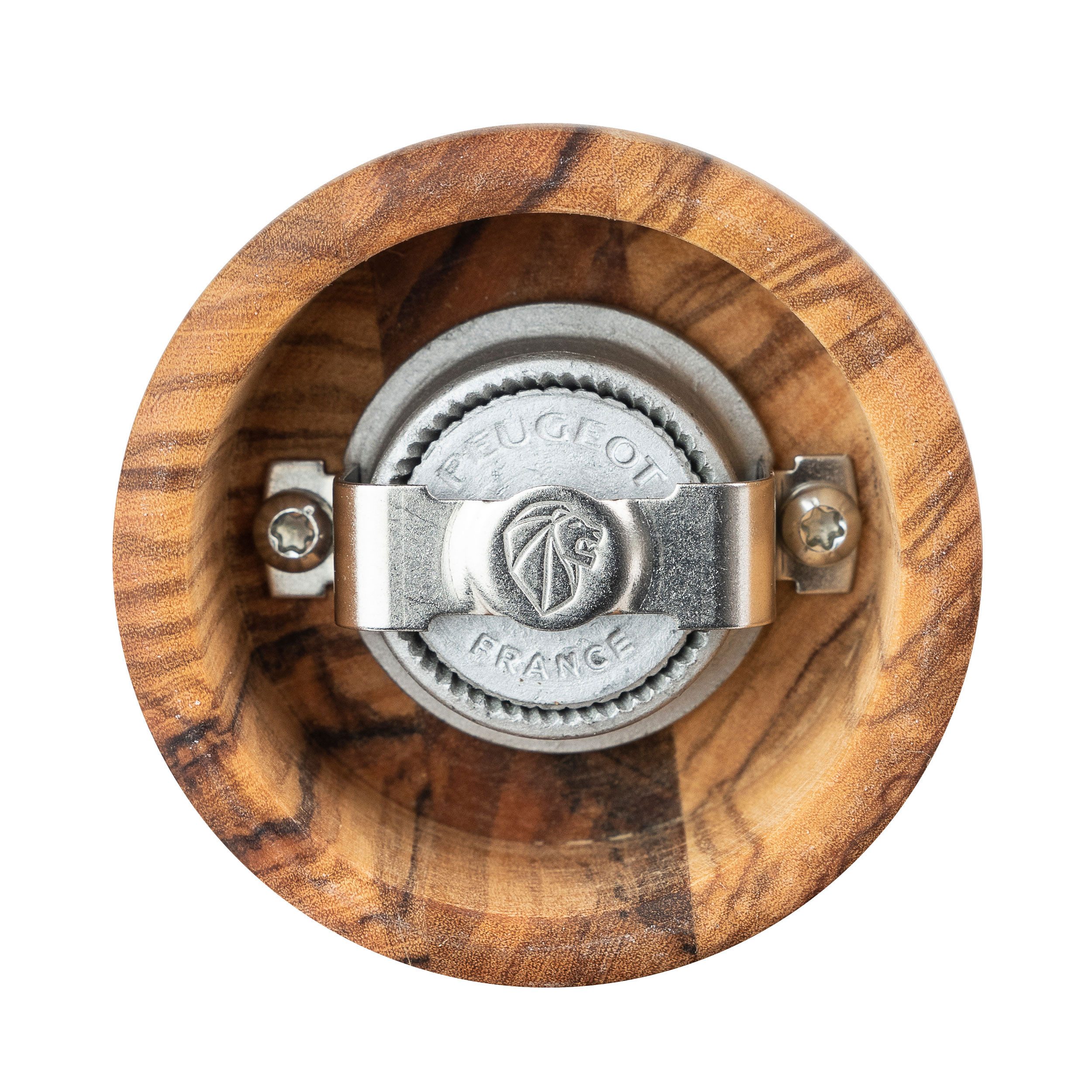 PEUGEOT Pfeffermühle FIDJI 20cm Edelstahl Olivenholz Natur Stahlmahlwe Manuell Manuell
