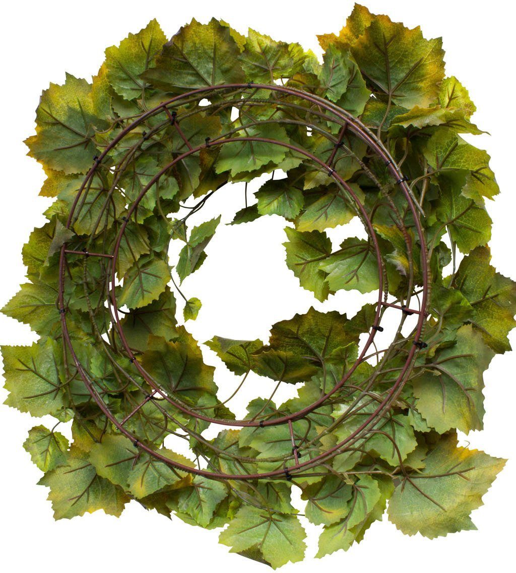 Kunstkranz Weinlaubkranz, Botanic-Haus, Höhe 9 cm günstig online kaufen