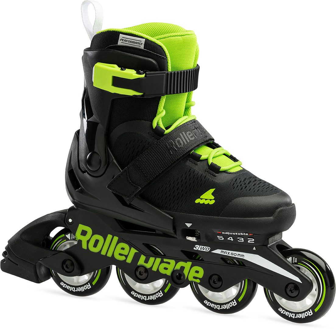 ROLLERBLADE Inlineskates ROLLERBLADE MICROBLADE Inline Skate black/green