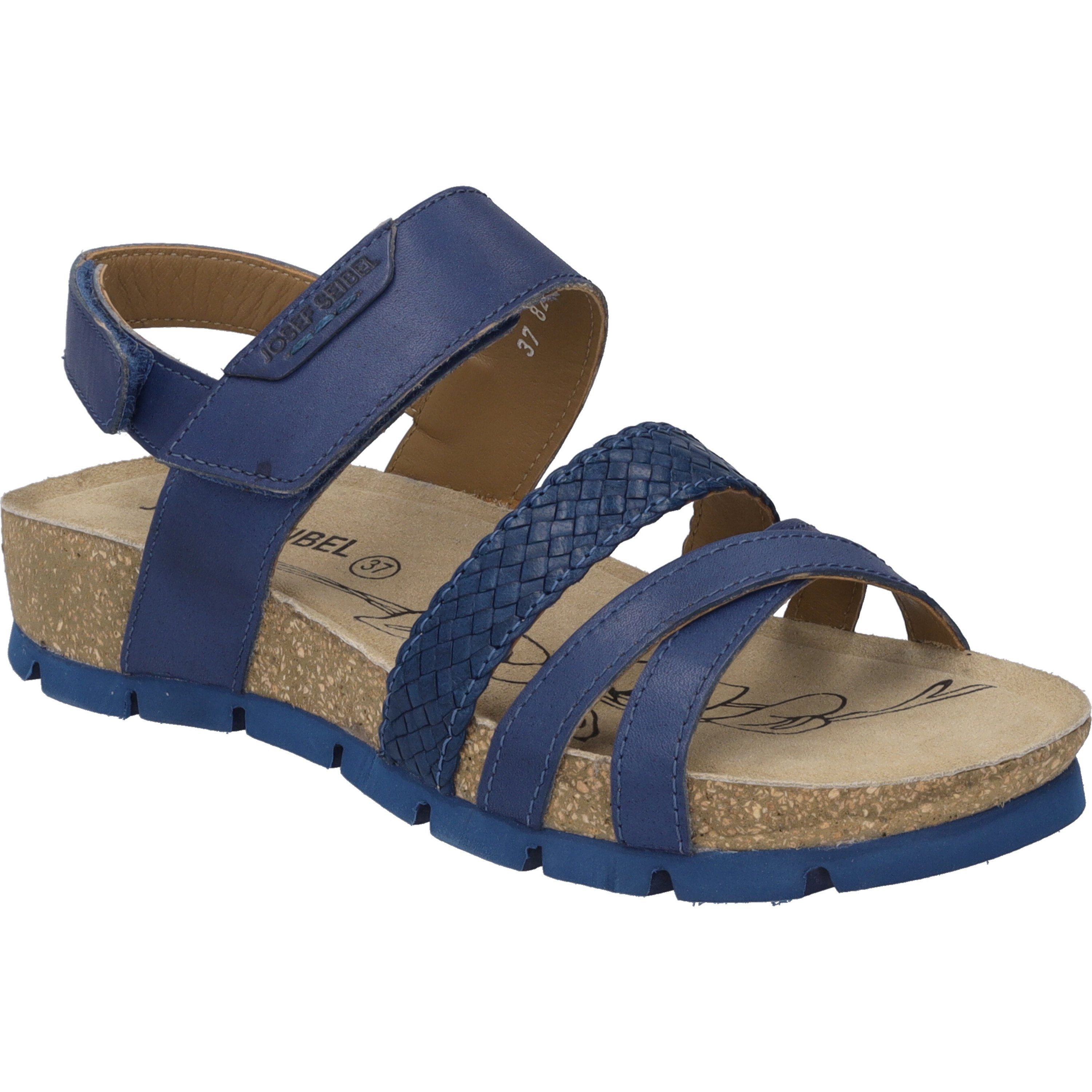 Lucie 03,blau Sandale