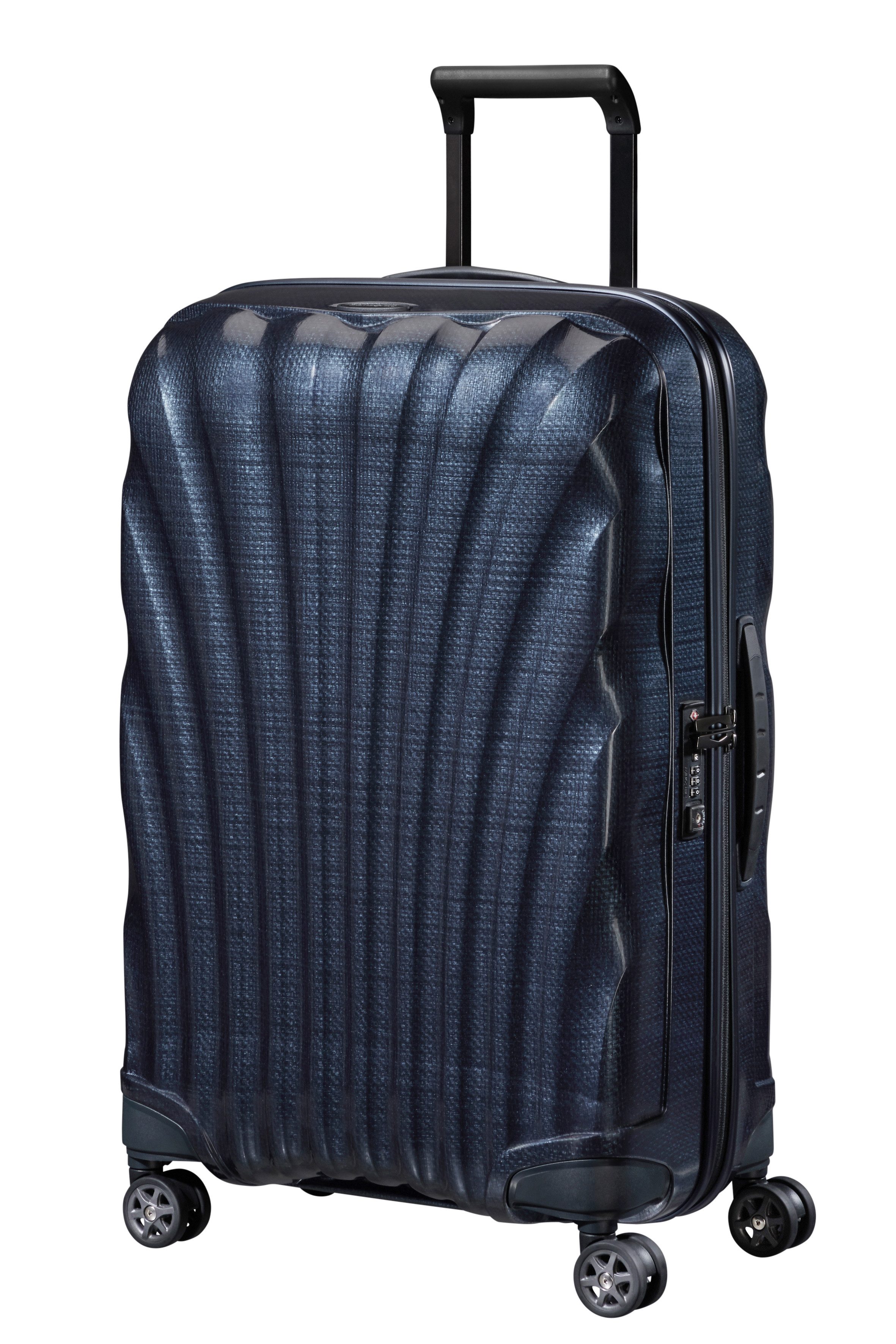 Samsonite Hartschalen-Trolley C-LITE, verschiedene Größen und Farben, 4 Rollen, mit arretierbarem und versenkbarem Druckknopf-Trolleysystem