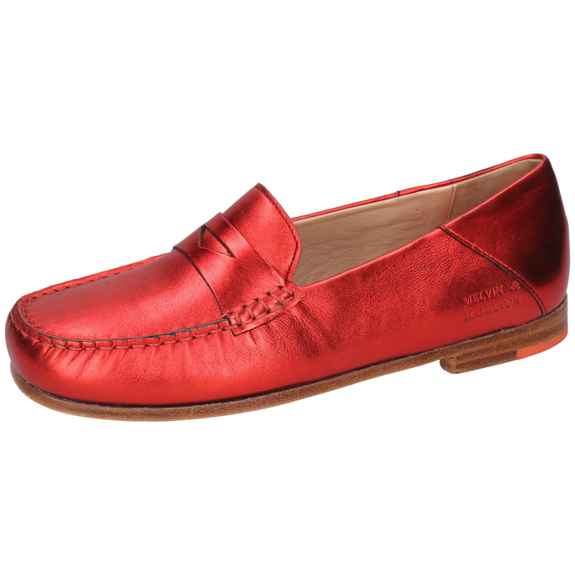 Melvin & Hamilton Thea 3 Leder-Loafers für Damen Loafer Echtes Leder