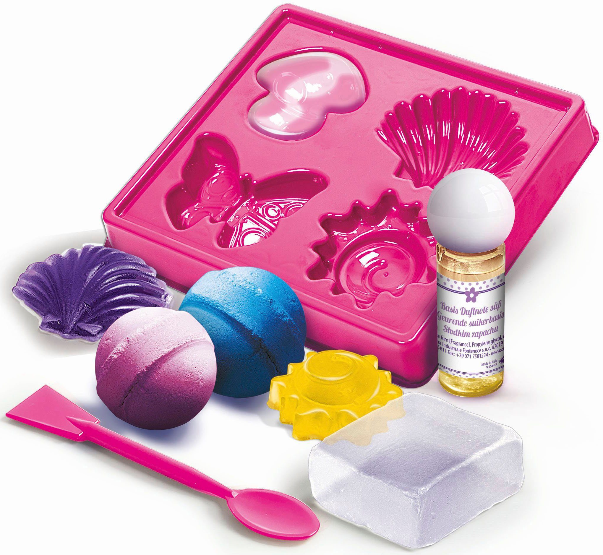 Clementoni® Experimentierkasten Galileo, Seifen und Badekugeln, Made in Europe