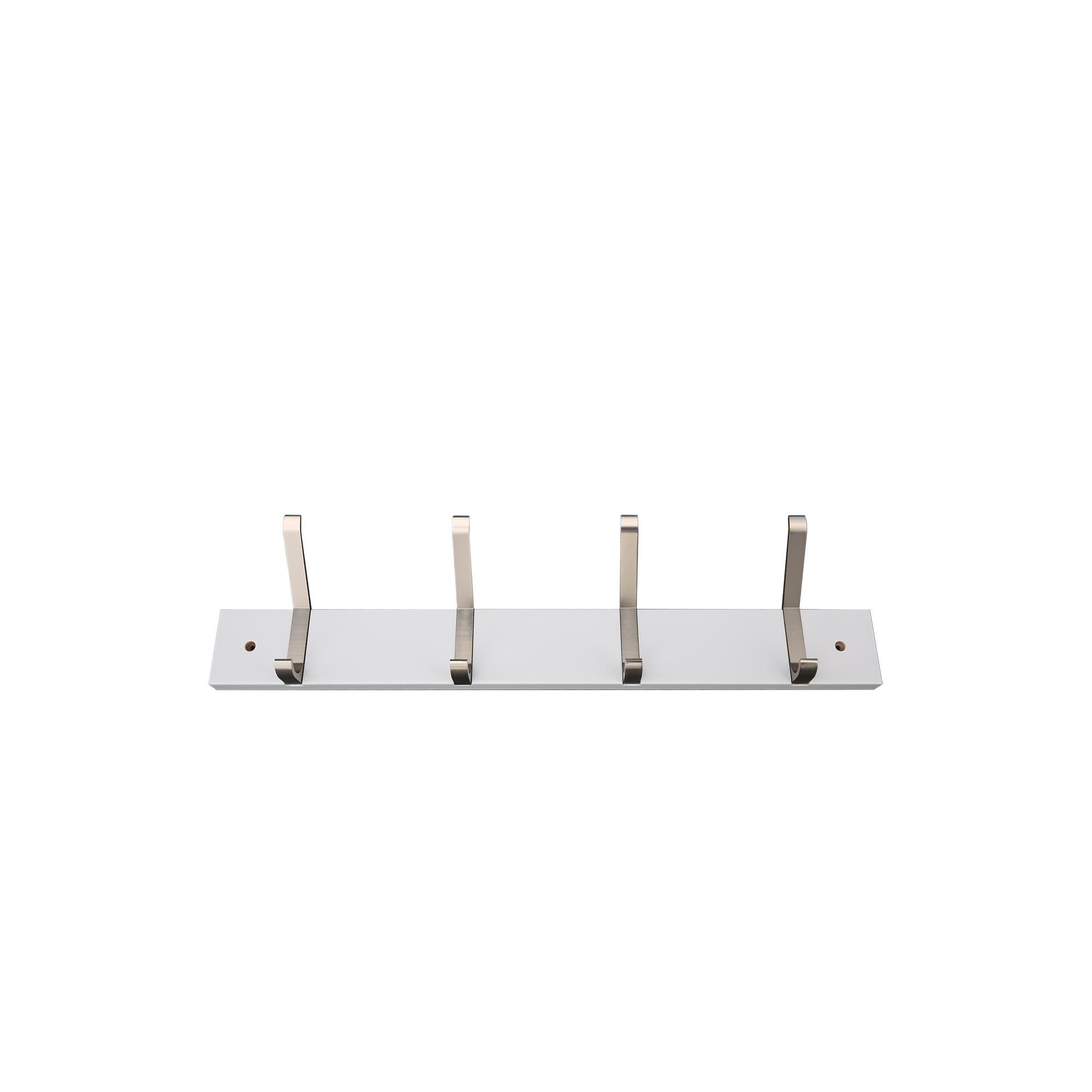 Steelboxx Garderobenständer Garderobenleiste, Wandgarderobe, Hakenleiste, 4 günstig online kaufen