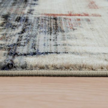 Teppich Kurzflor Teppich Mosaik-Design Bunt, Paco Home, Läufer, Höhe: 11 mm
