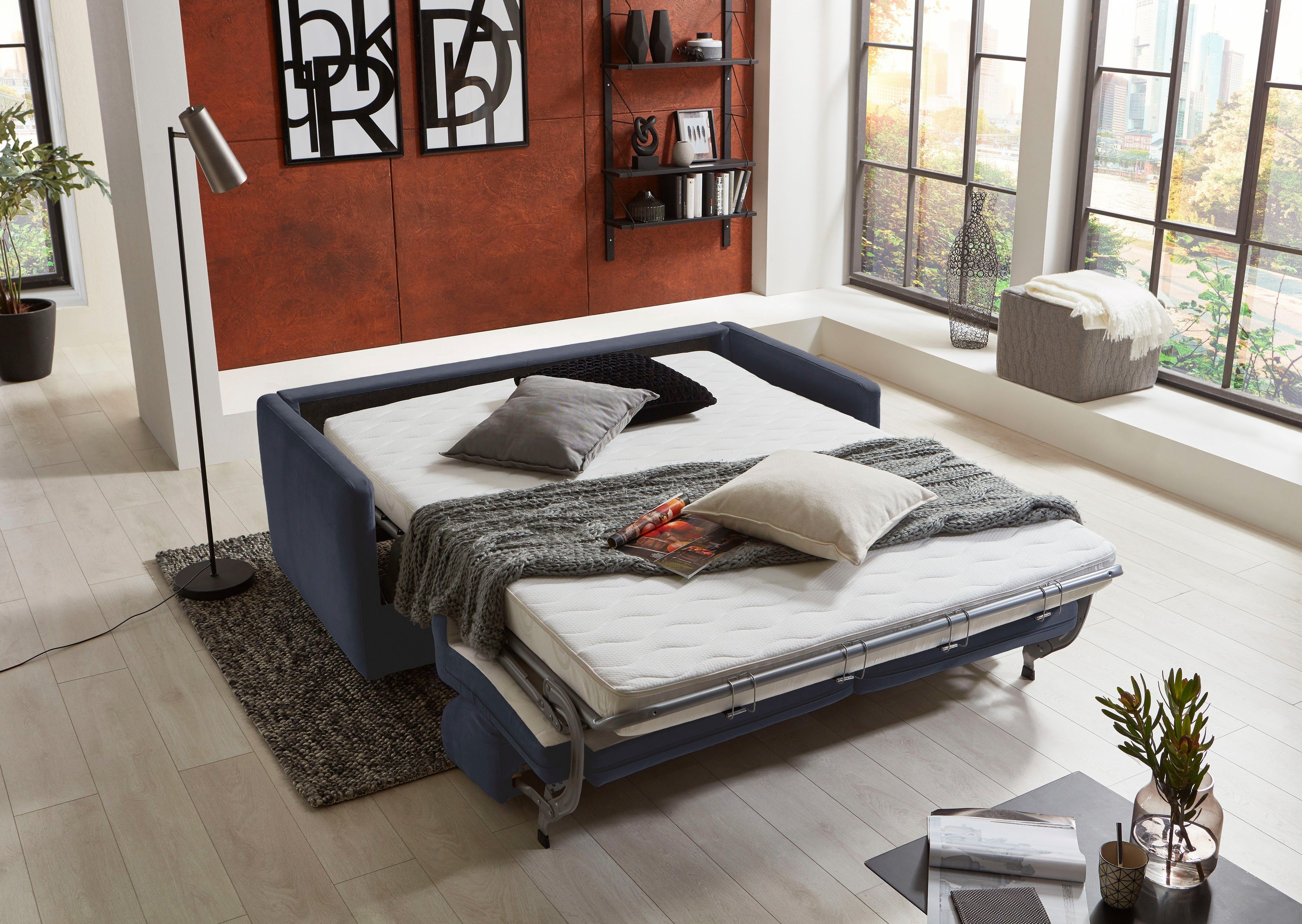 Places of Style Schlafsofa Limone, für Dauerschläfer geeignet inklusive hoc günstig online kaufen