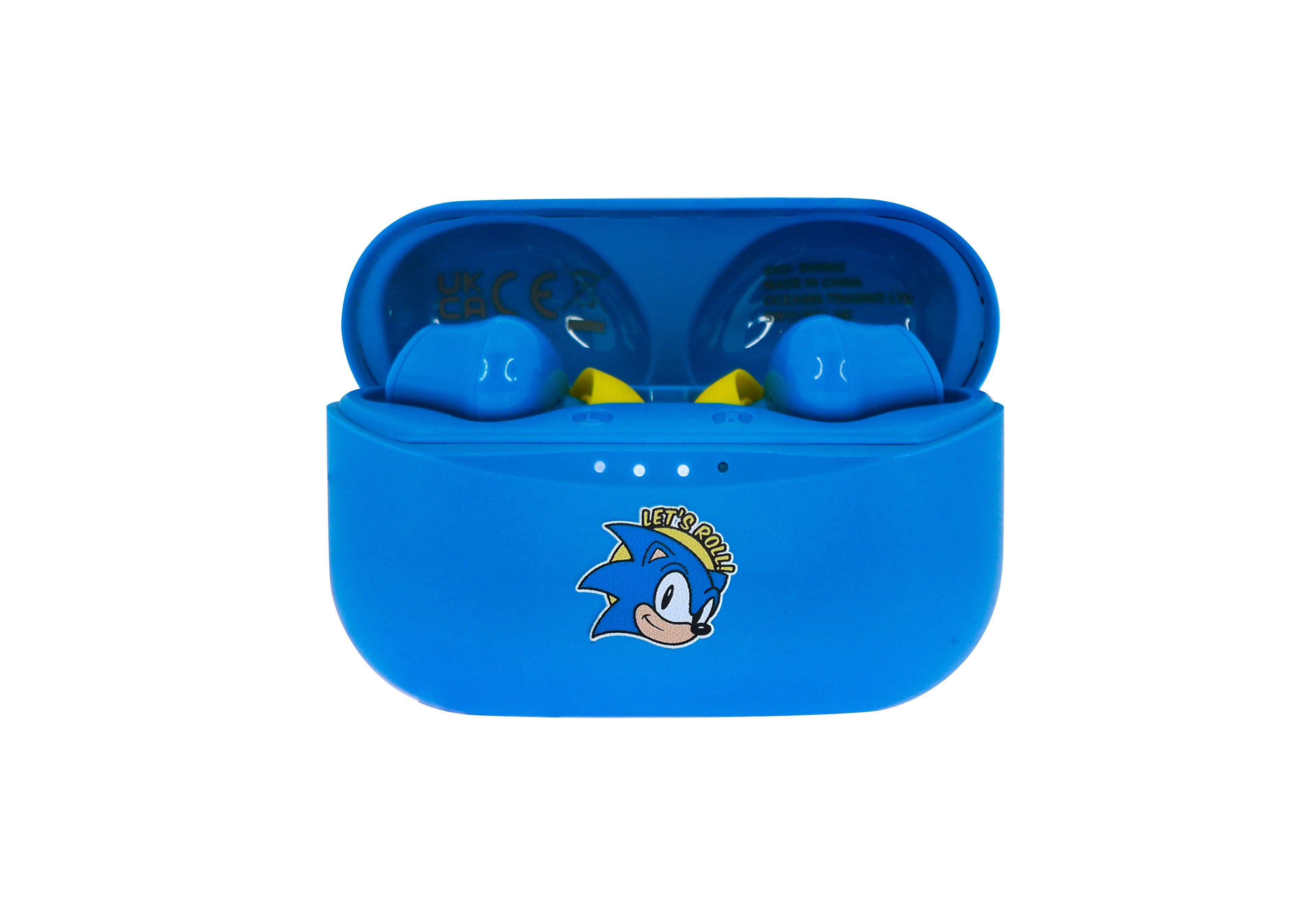 Ladebox OTL (Bluetooth, Hedgehog the mit Sonic Bluetooth-Kopfhörer True Kinderkopfhörer Bluetooth 5.0 Wireless)