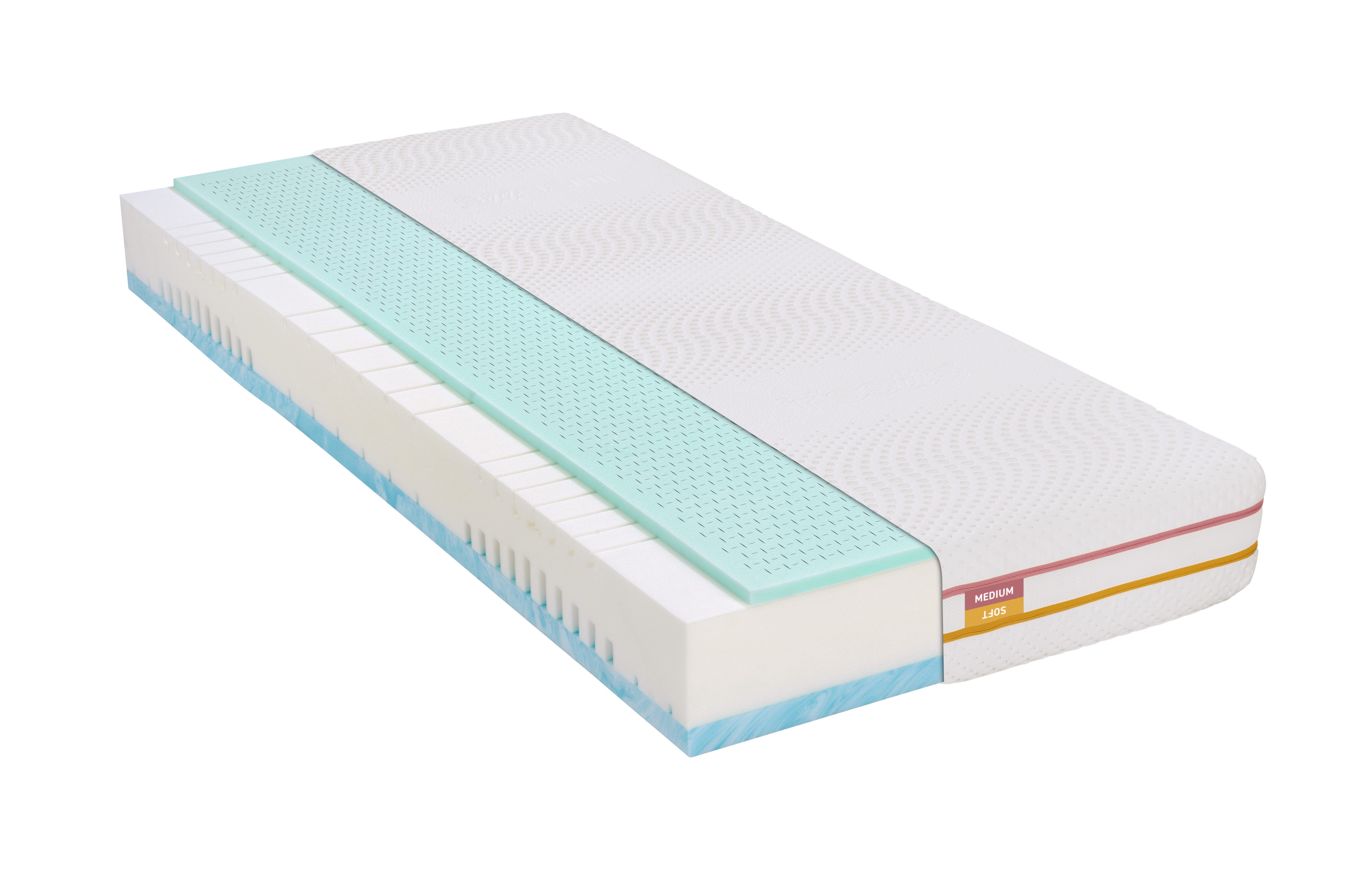 Komfortschaummatratze ergonomische Wendematratze 2in1, Irisette 2for4 KS, I günstig online kaufen