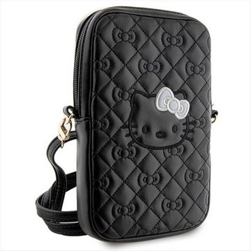 Hello Kitty Smartphone-Hülle Hello Kitty Torebka Quilted Bows Strap Universelle Umhängetasche