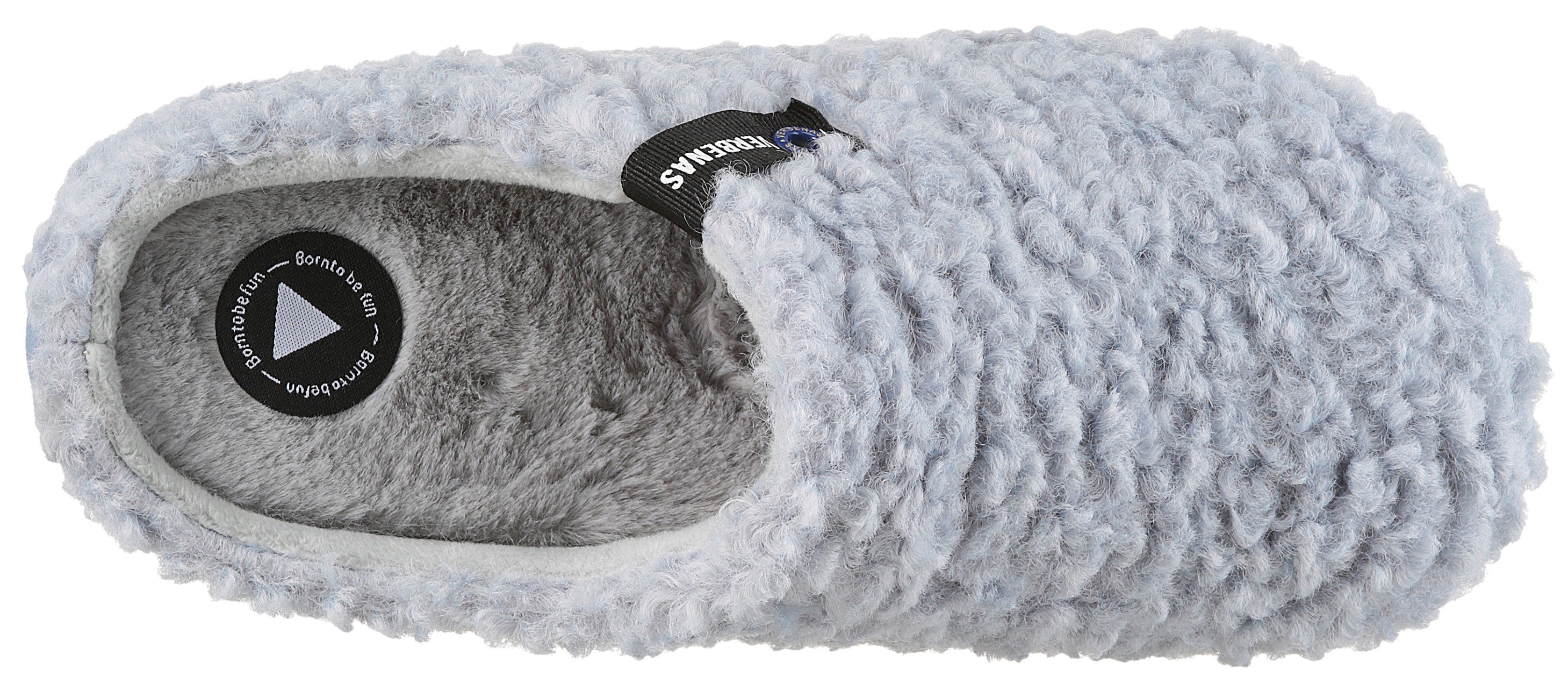VERBENAS Pantoffel, Hausschuh, Homeslipper, Clog in kuscheliger Optik