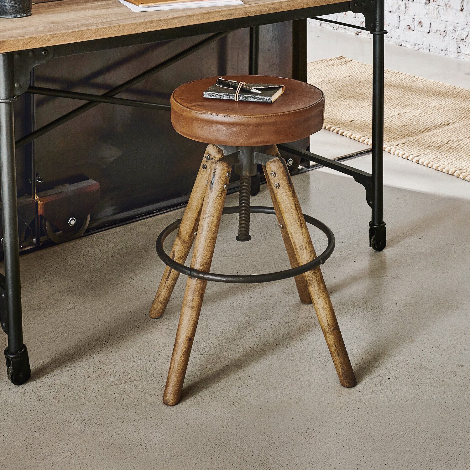 Mirabeau Hocker Hocker Twist braun