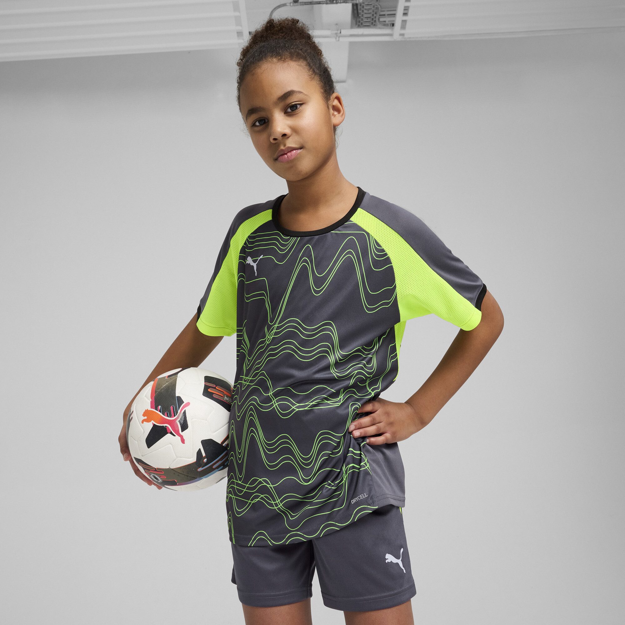 PUMA Trainingsshirt individualLIGA Graphic Fußballtrikot Jugendliche günstig online kaufen