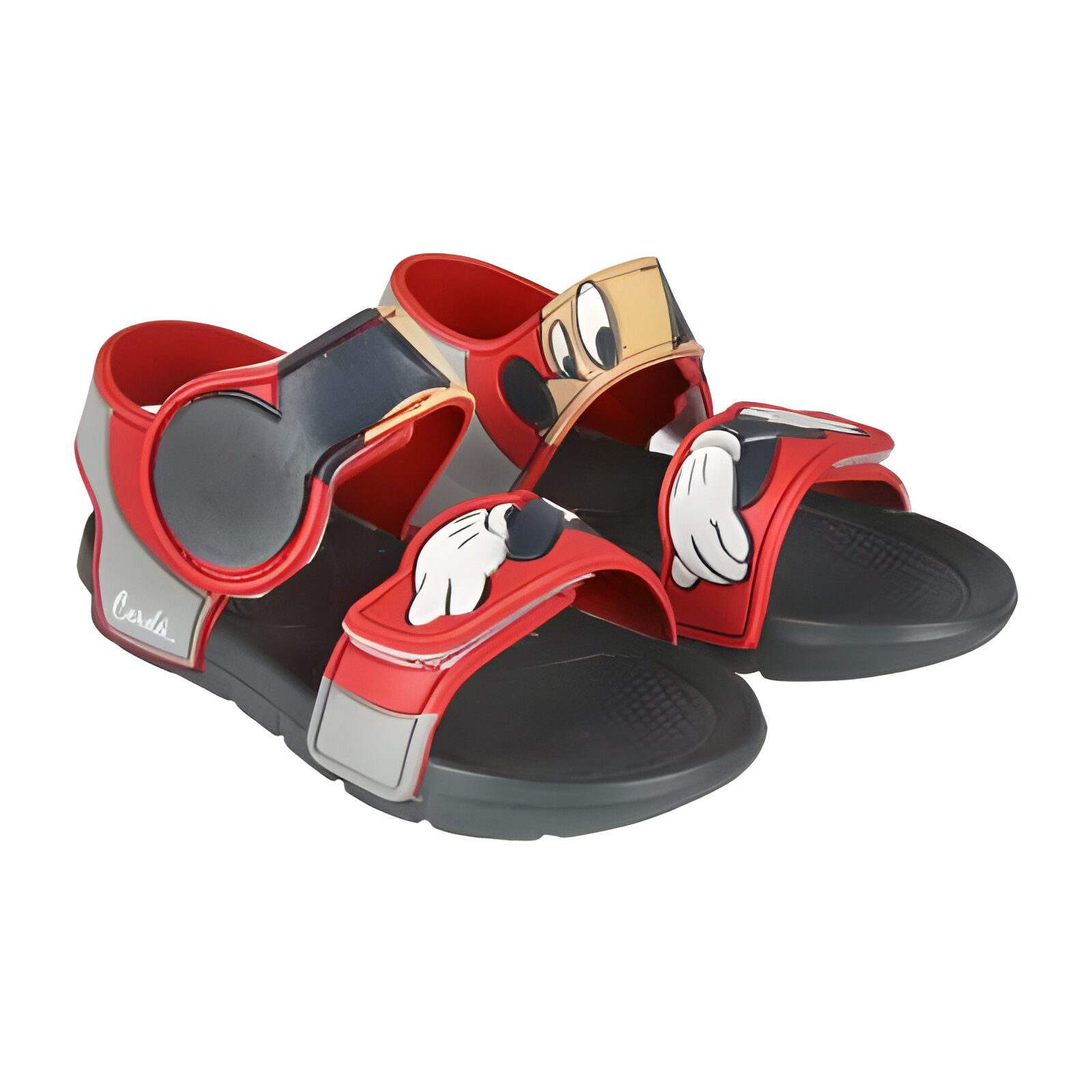 Disney Disney Mickey Maus Kinder Sandalen Latschen Klett Gr. 22 bis 29 Sandale