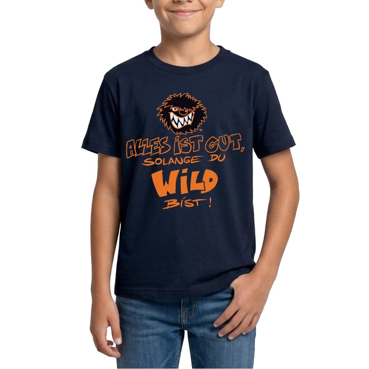 Spreadshirt T-Shirt Die Wilden Kerle Spruch Motto mit Logo Teenager T-Shirt (1-tlg)