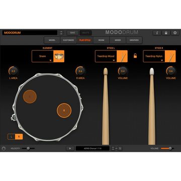 IK Multimedia Spielzeug-Musikinstrument, MODO Drum Boxed Version - VST Software Instrument