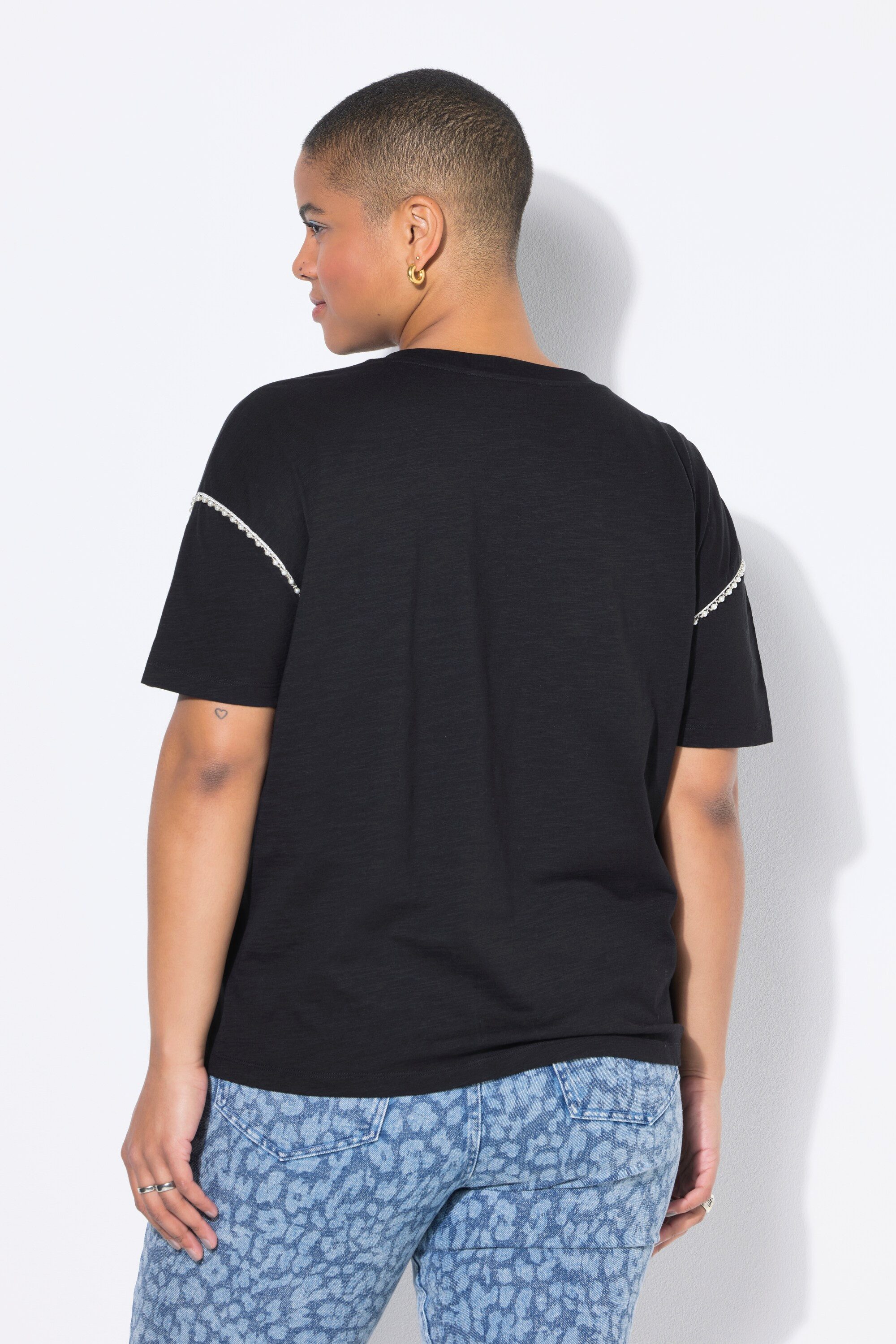 Studio Untold T-Shirt T-Shirt Classic Shape Schmuckkante