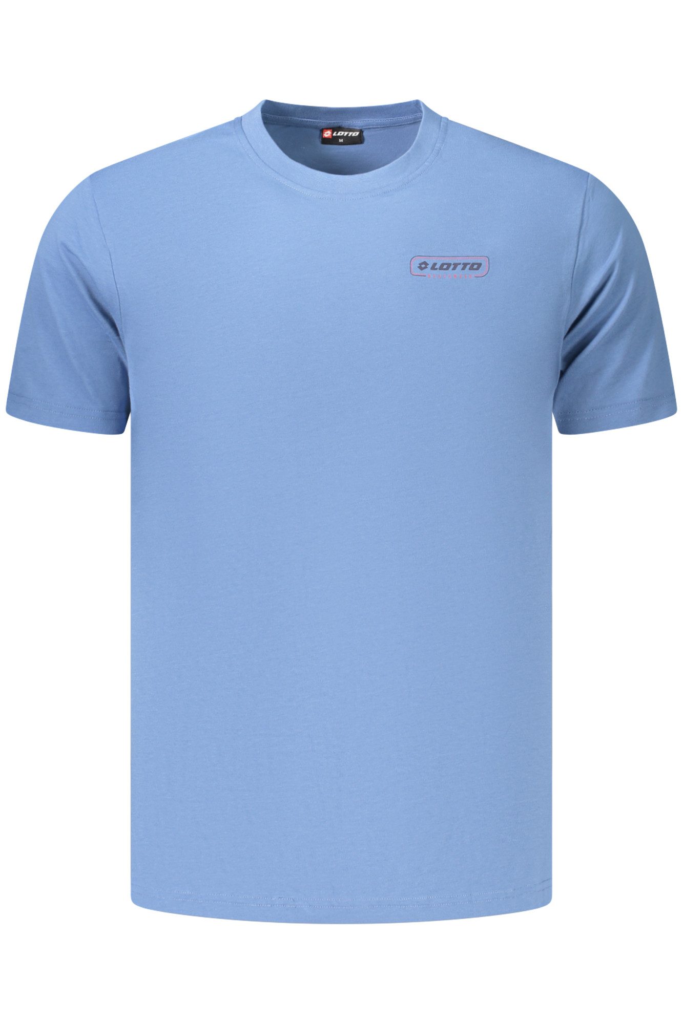 Lotto T-Shirt Herren Kurzarm T-Shirt Blau mit Logo und Rundhals